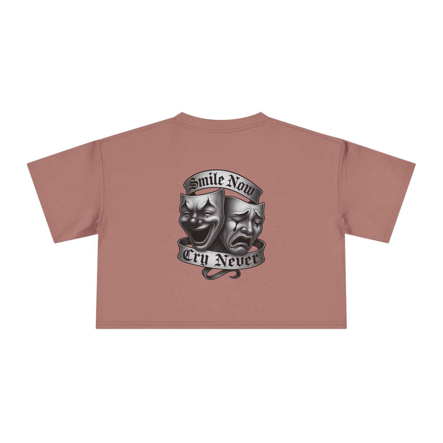 Smile Now, Cry Never Women's Crop Tee