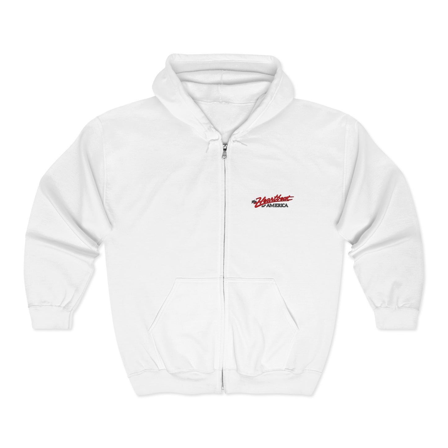 The Heartbeat of America III Full Zip Up Hoodie