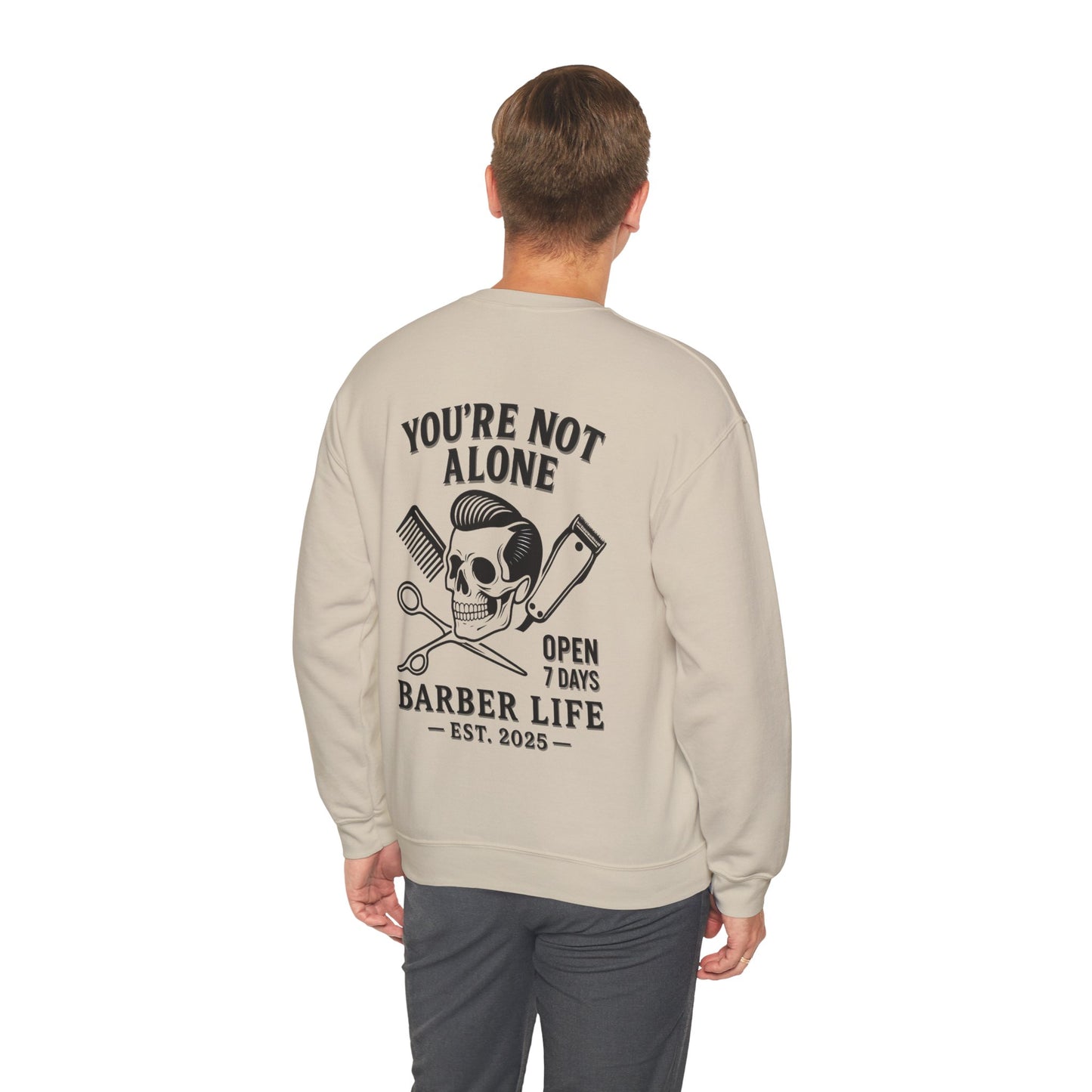 Barber Life Crewneck Sweatshirt