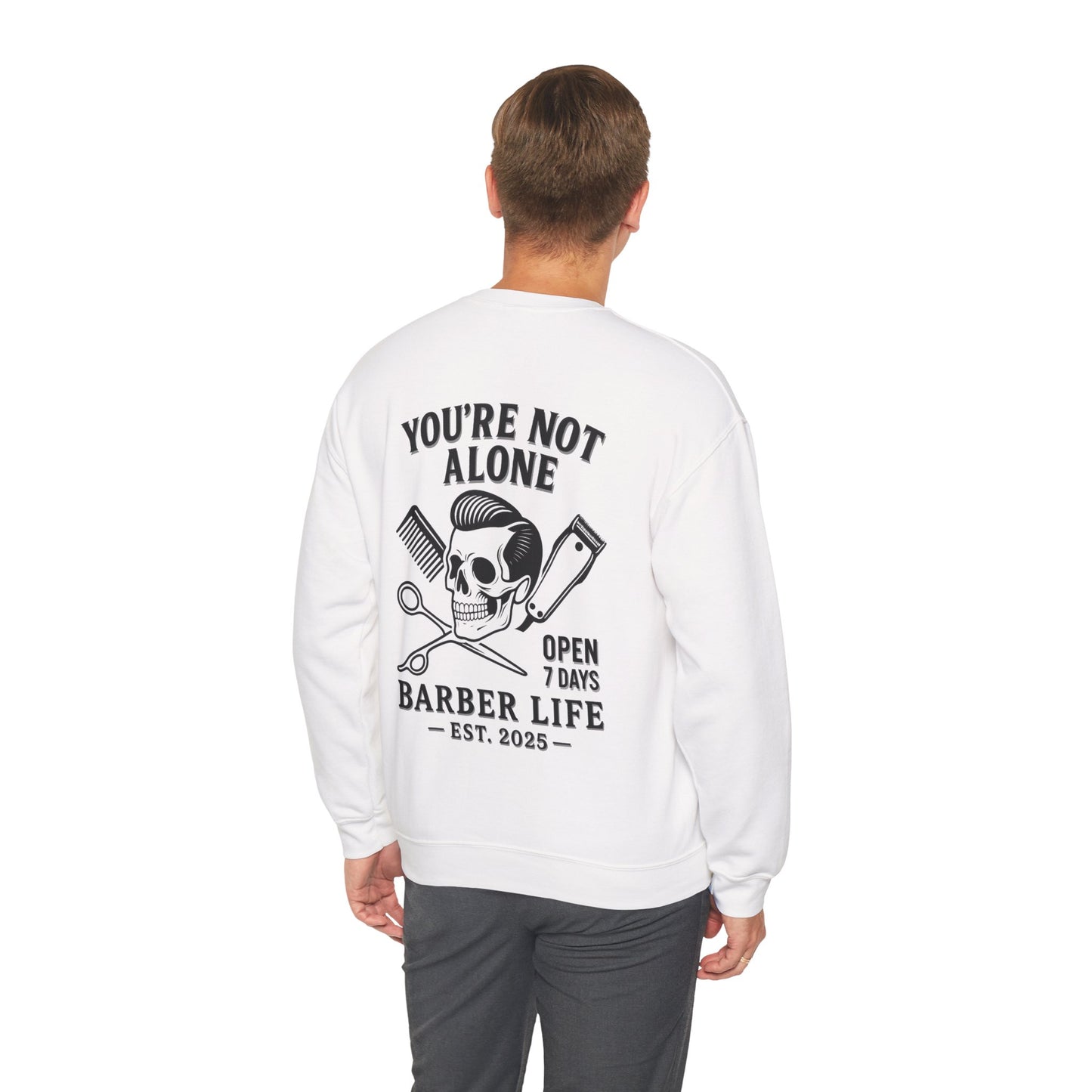 Barber Life Crewneck Sweatshirt