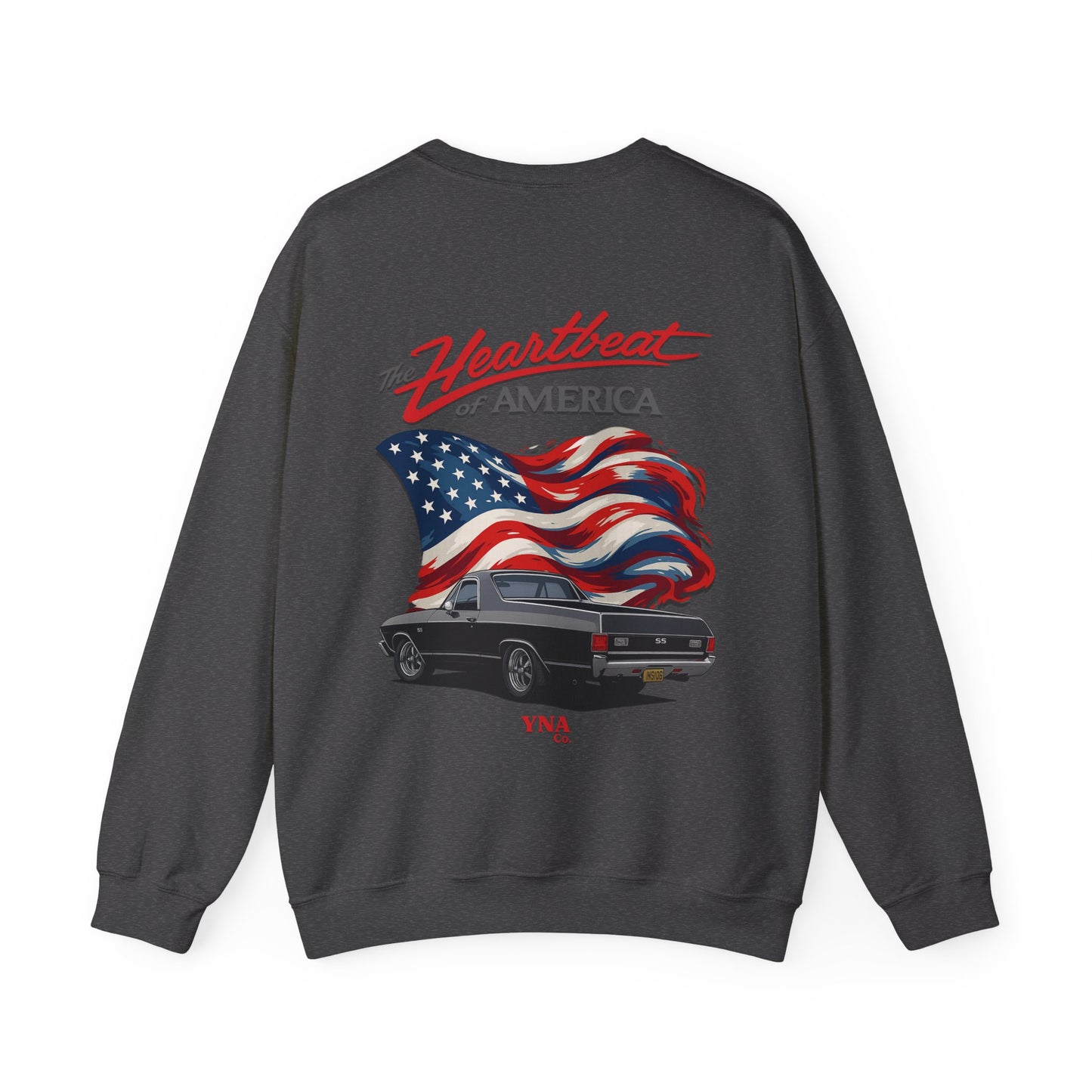 The Heartbeat of America II Crewneck Sweatshirt