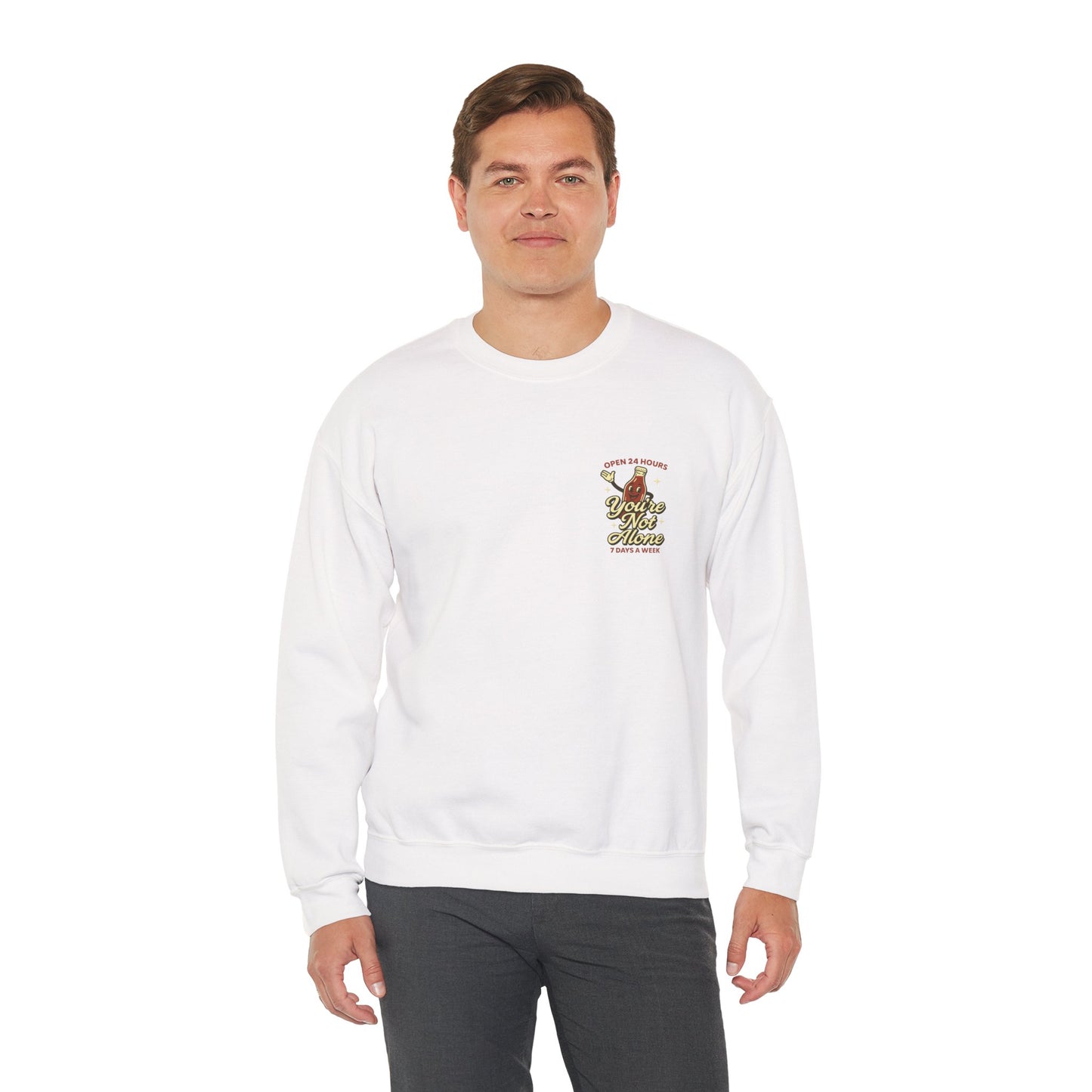 Open 24 Hours Crewneck Sweatshirt - Soda Pop Edition