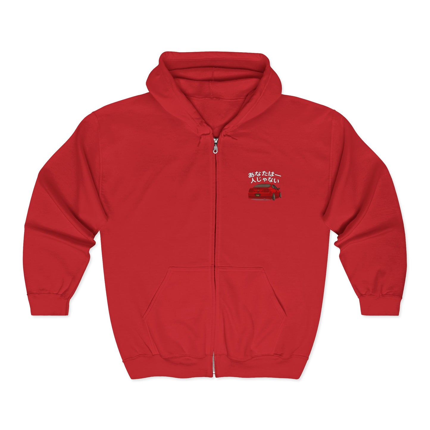 JDM Full Zip Up Hoodie