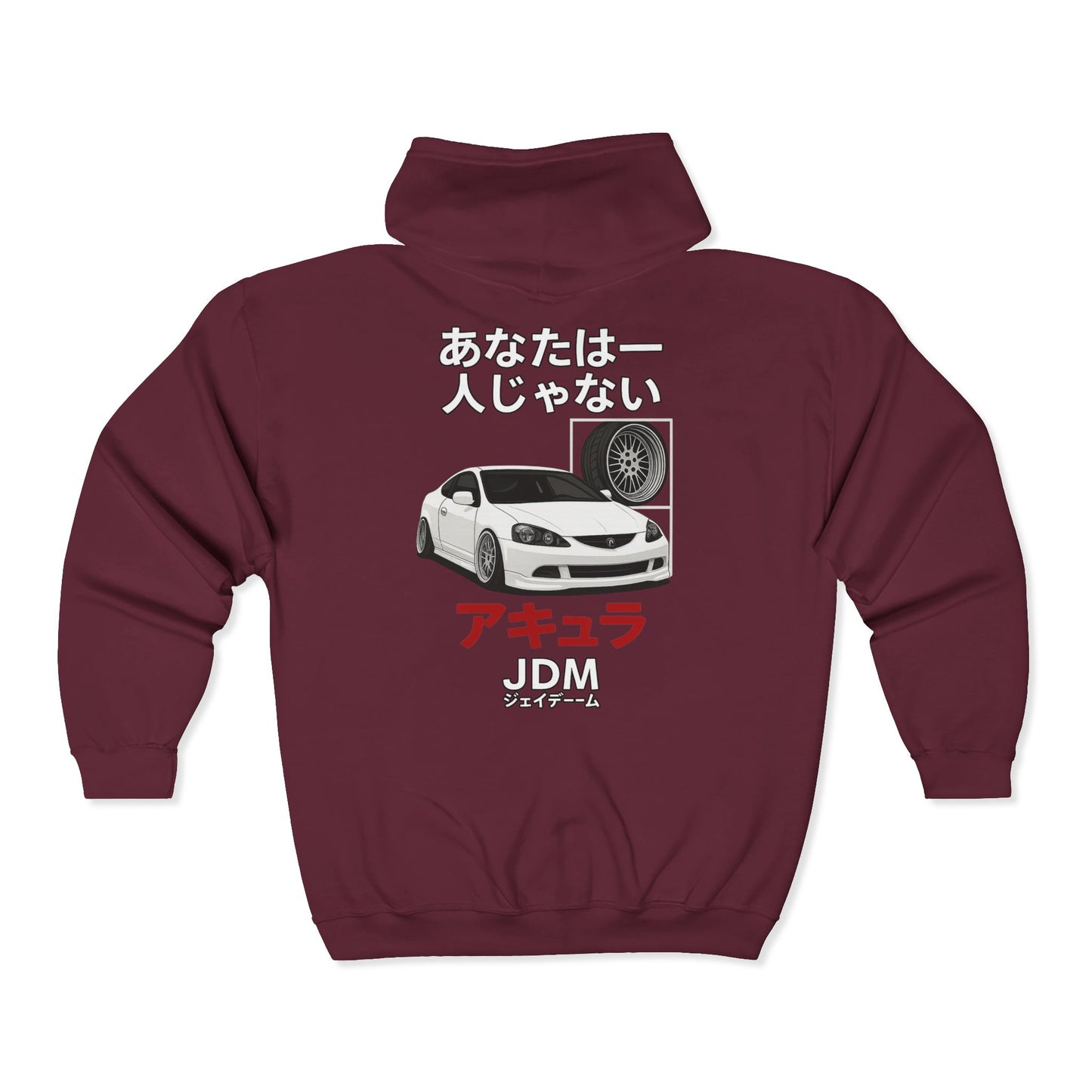 JDM Full Zip Up Hoodie - Limited Edition
