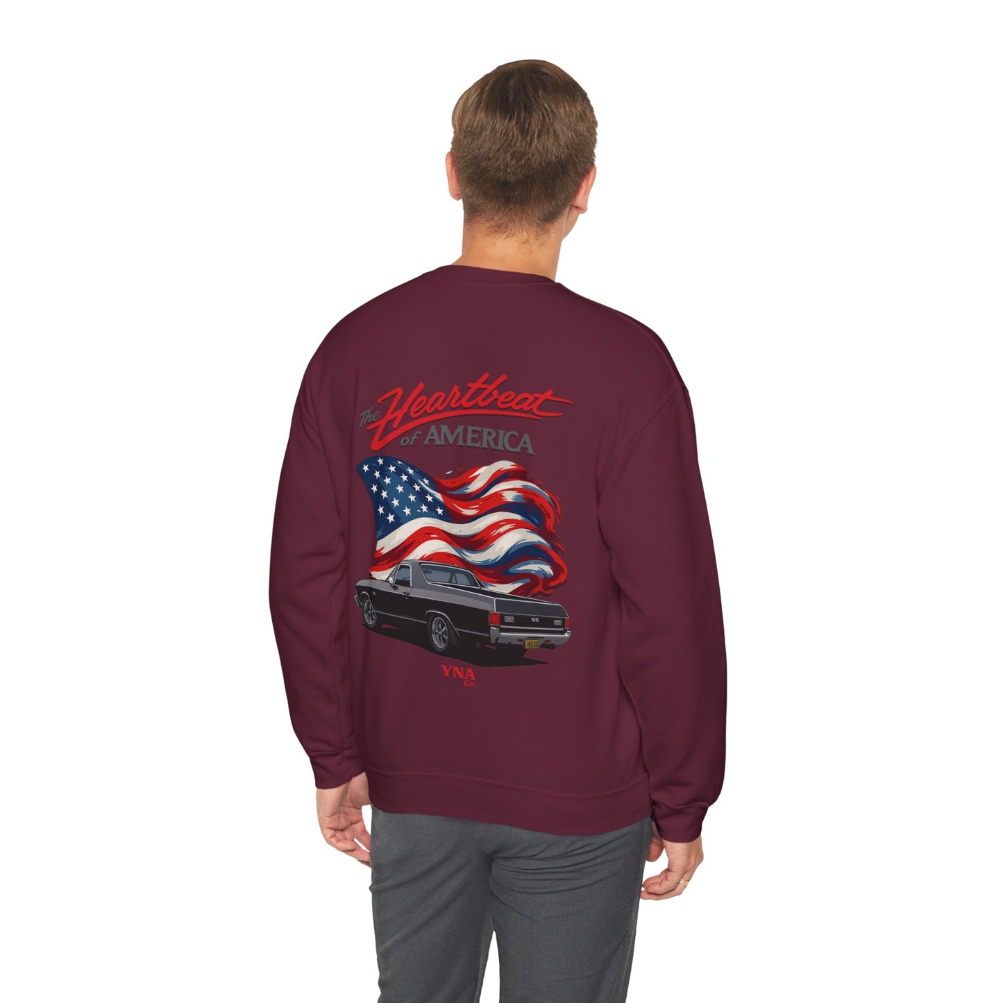 The Heartbeat of America II Crewneck Sweatshirt