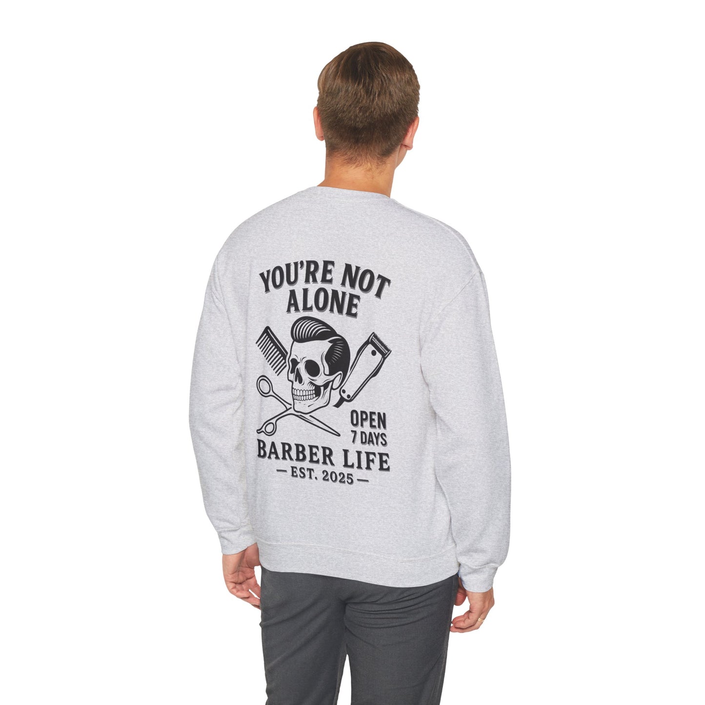 Barber Life Crewneck Sweatshirt