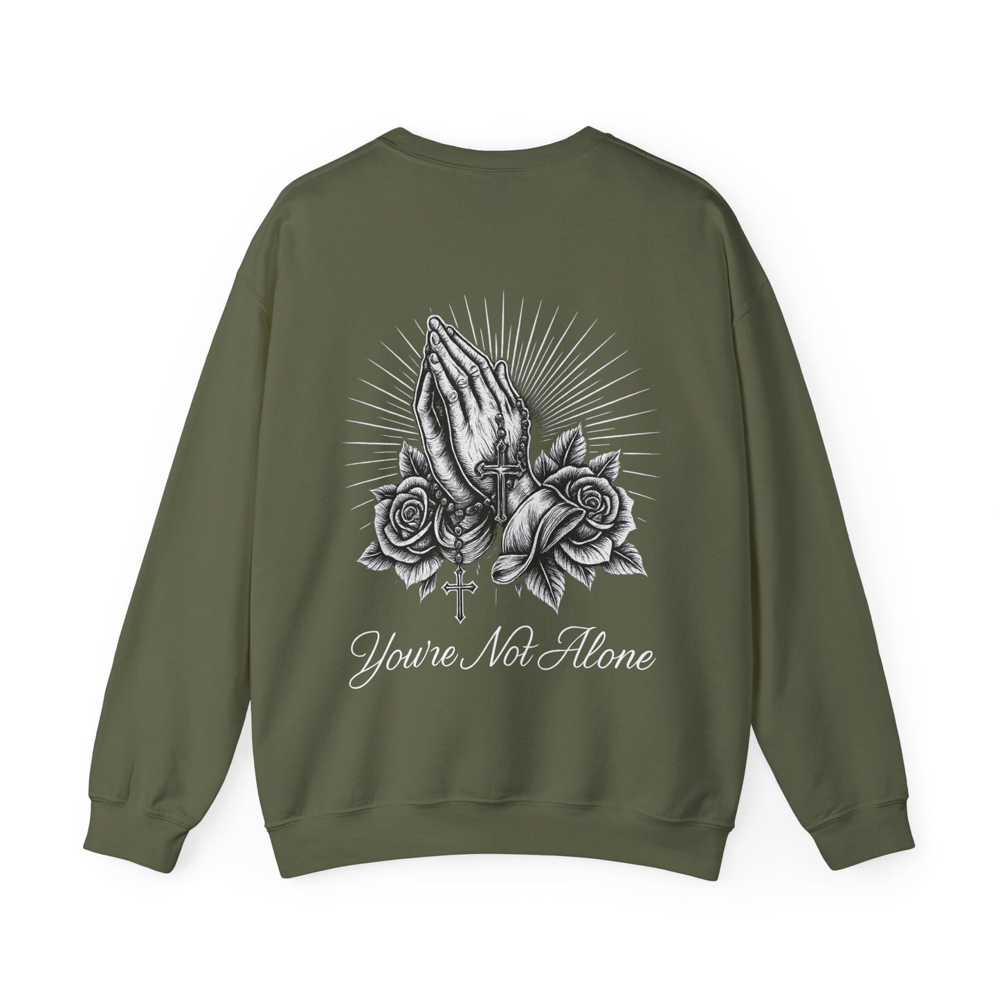 Praying Hands Crewneck Sweatshirt