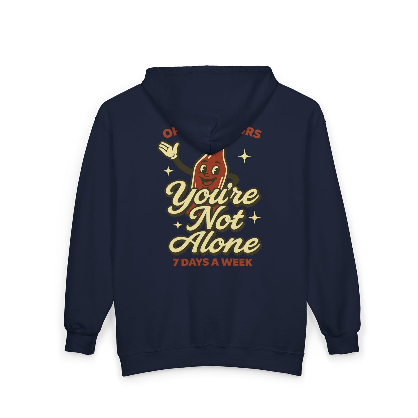 Open 24 Hours Full Zip Up Hoodie Soda Pop Edition