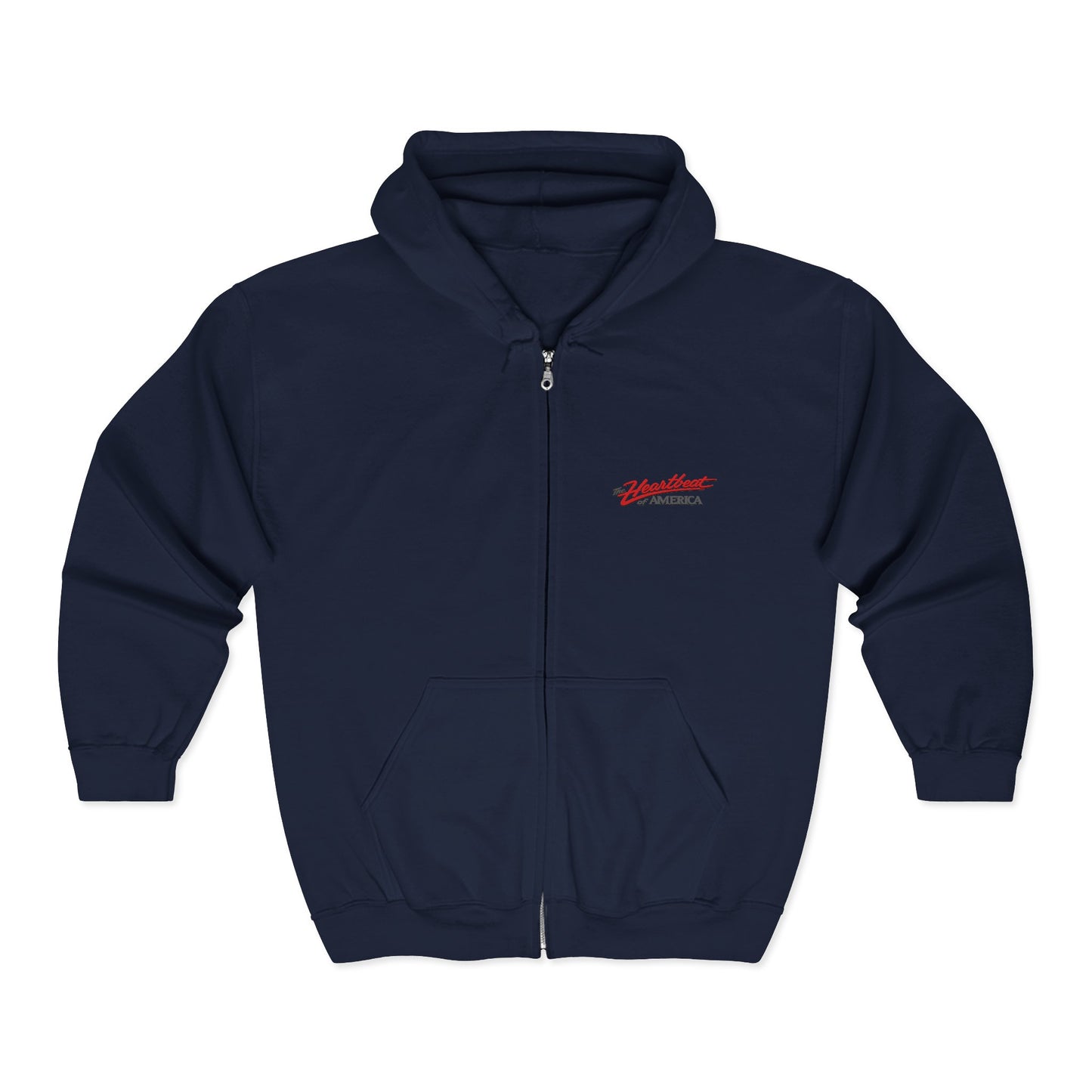 The Heartbeat of America IV Full Zip Up Hoodie