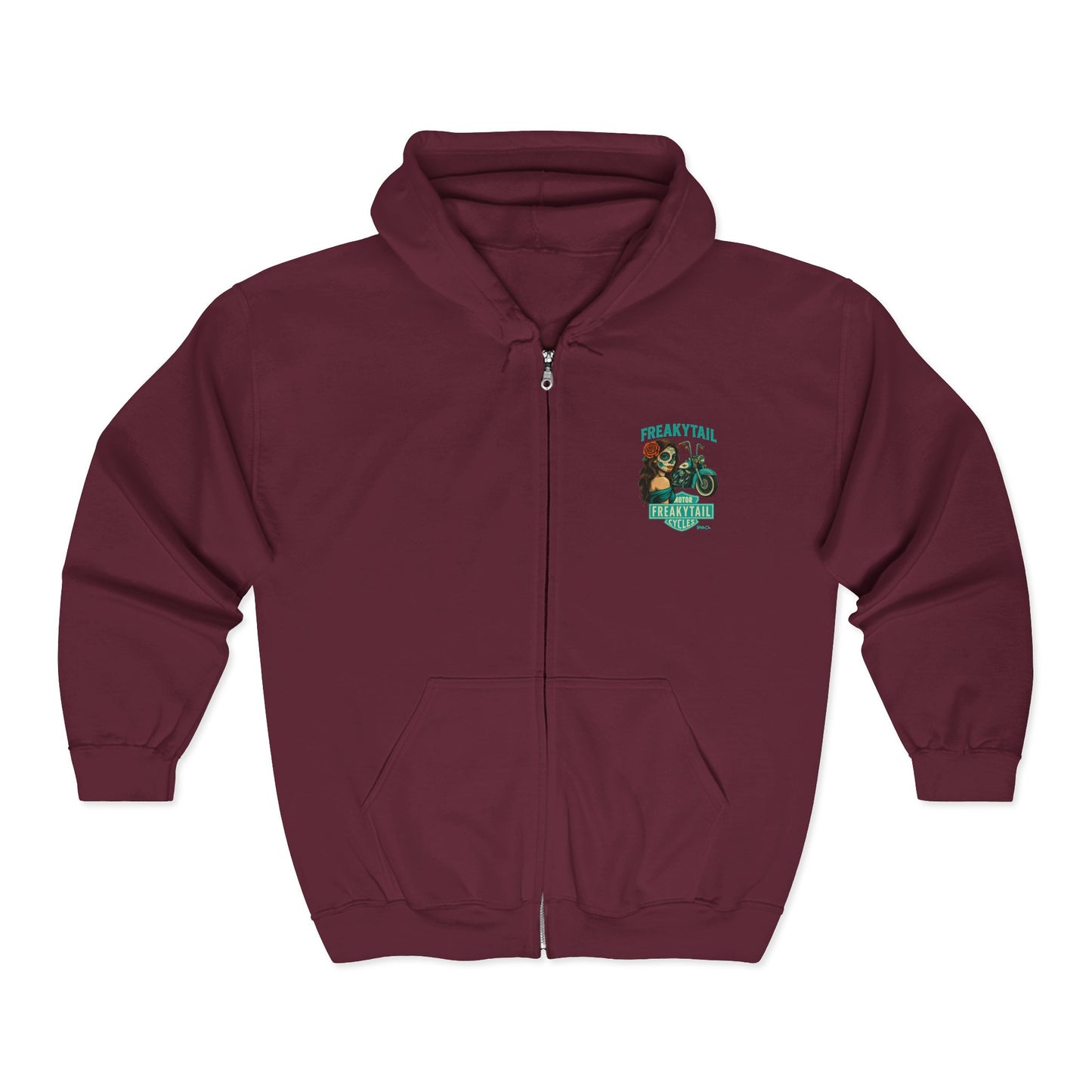 YNA x FREAKYTAIL Dias De Los Muertos  Full Zip Up Hoodie