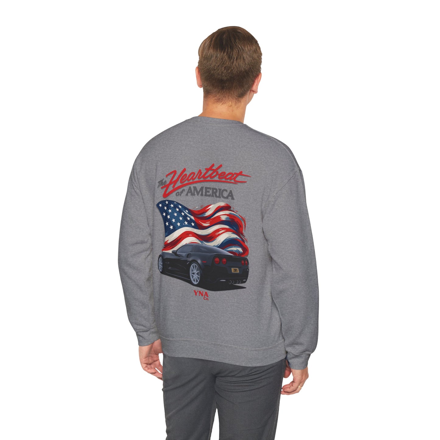The Heartbeat of America III Crewneck Sweatshirt