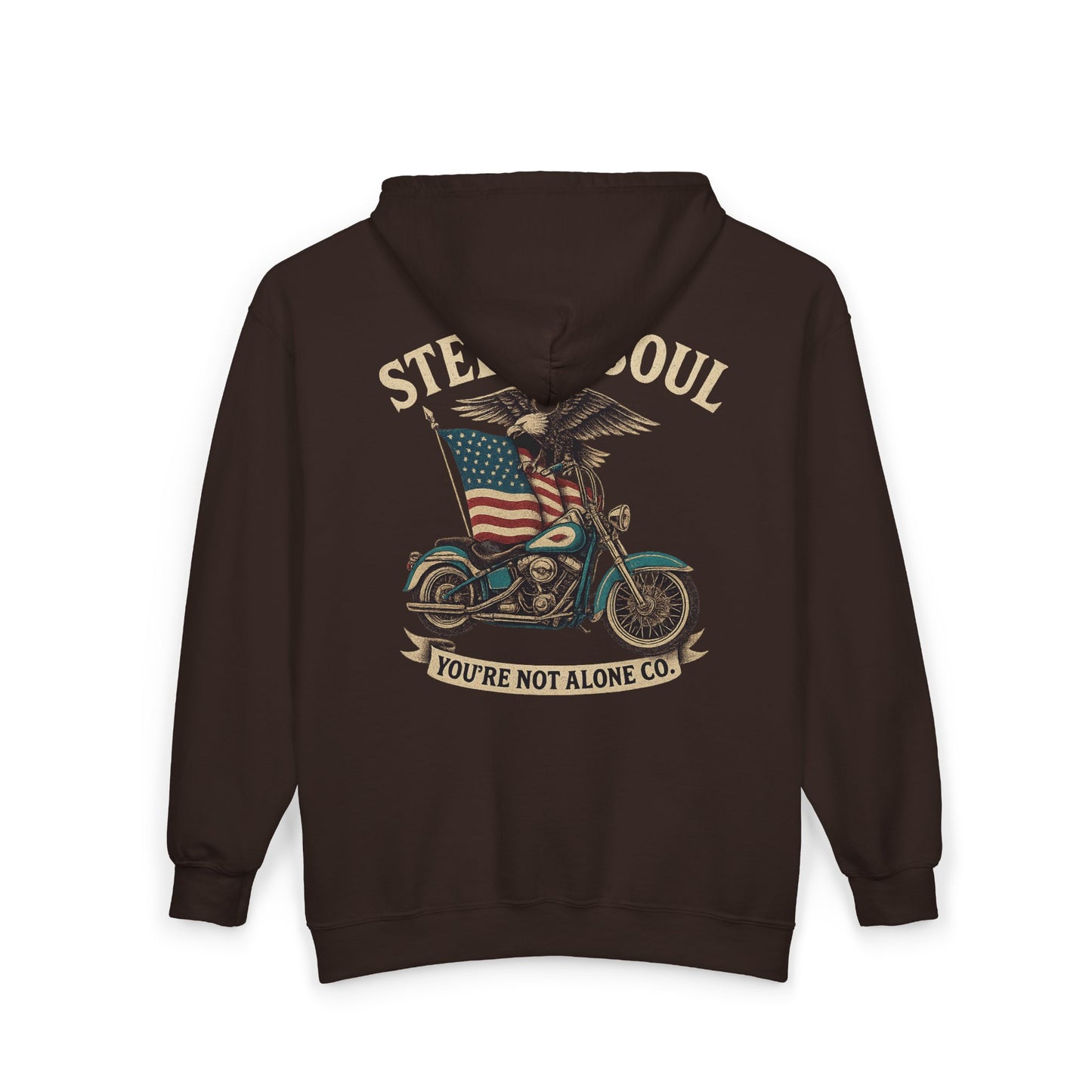 Steel & Soul Full Zip Up Hoodie
