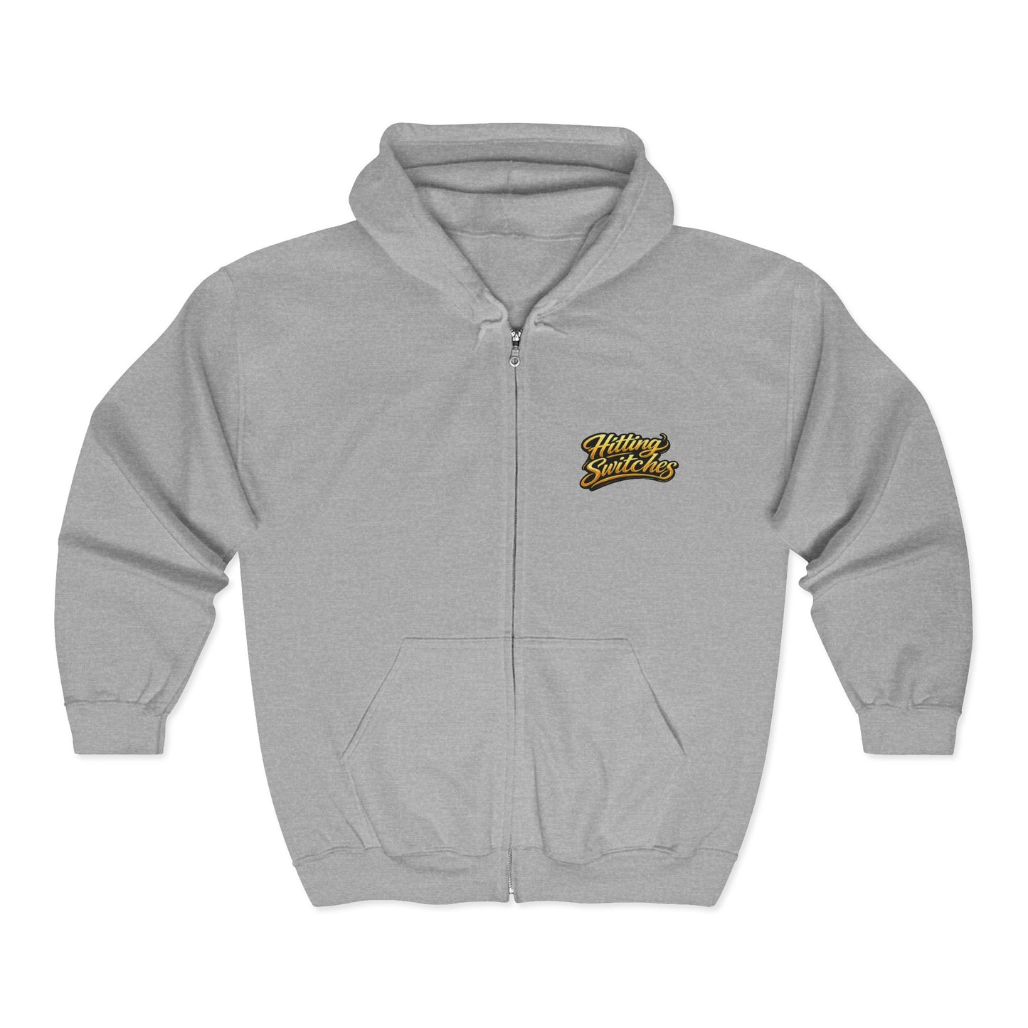 Hitting Switches Full Zip Up Hoodie