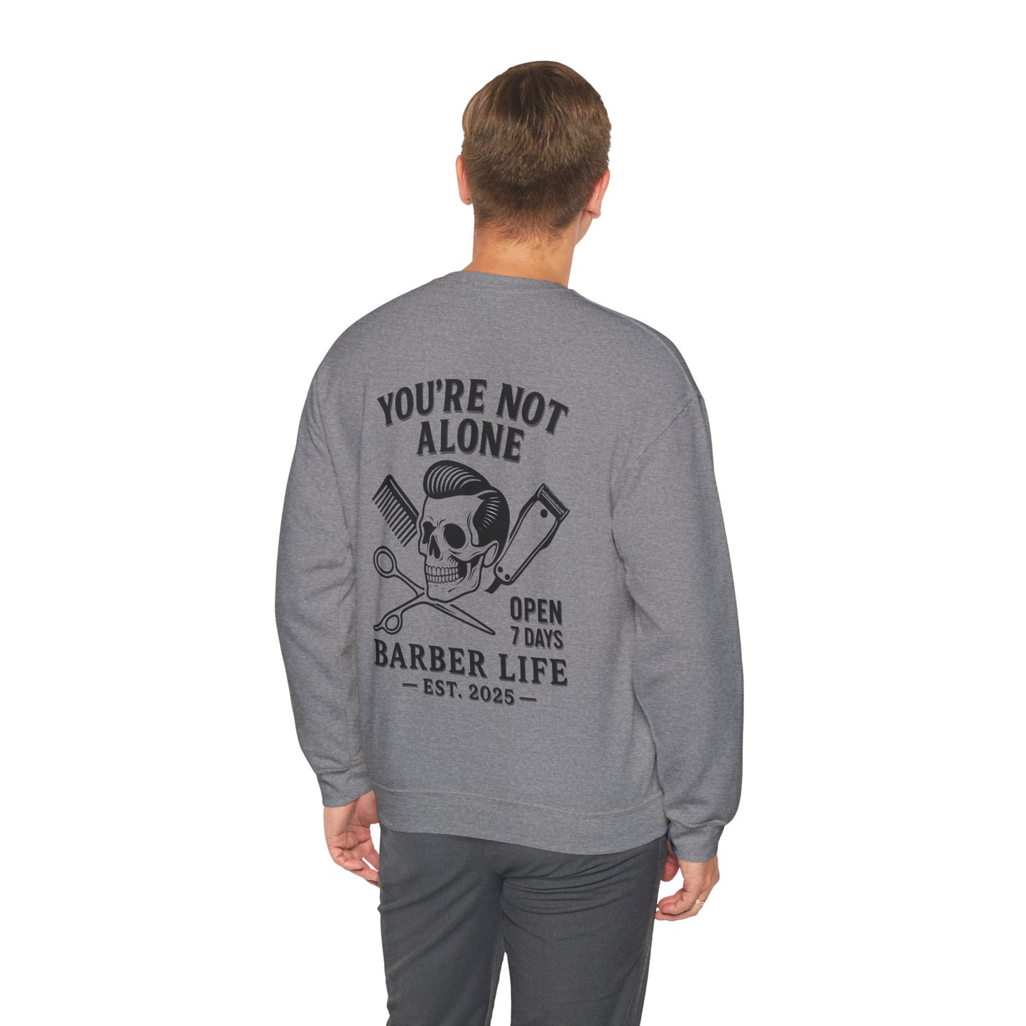 Barber Life Crewneck Sweatshirt