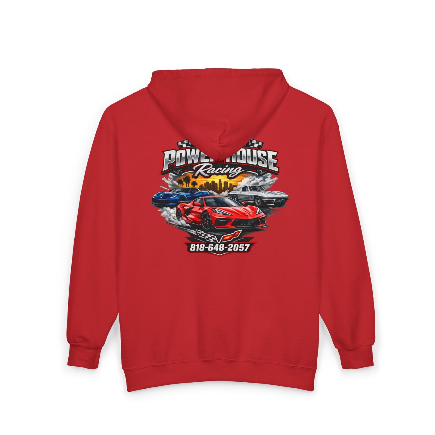 Power House Racing Full Zip Up Hoodie (Variant 3)