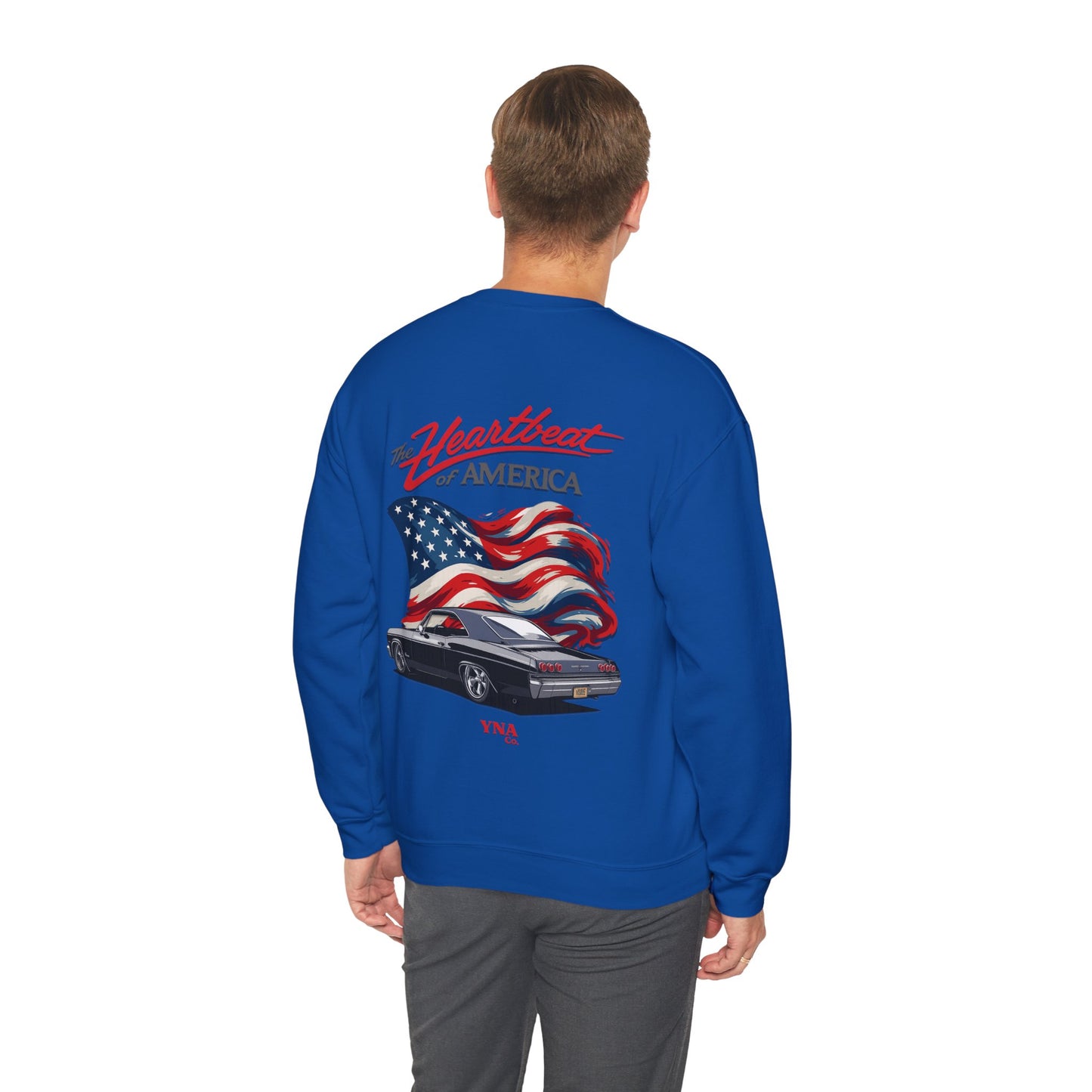 The Heartbeat of America Crewneck Sweatshirt
