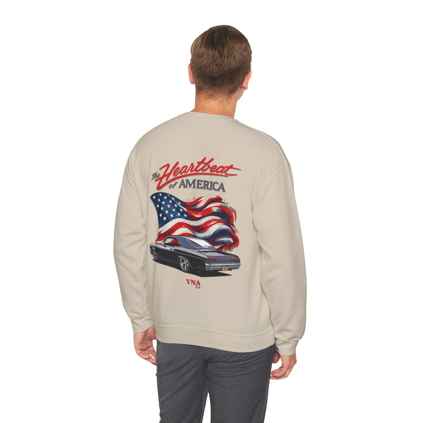 The Heartbeat of America Crewneck Sweatshirt