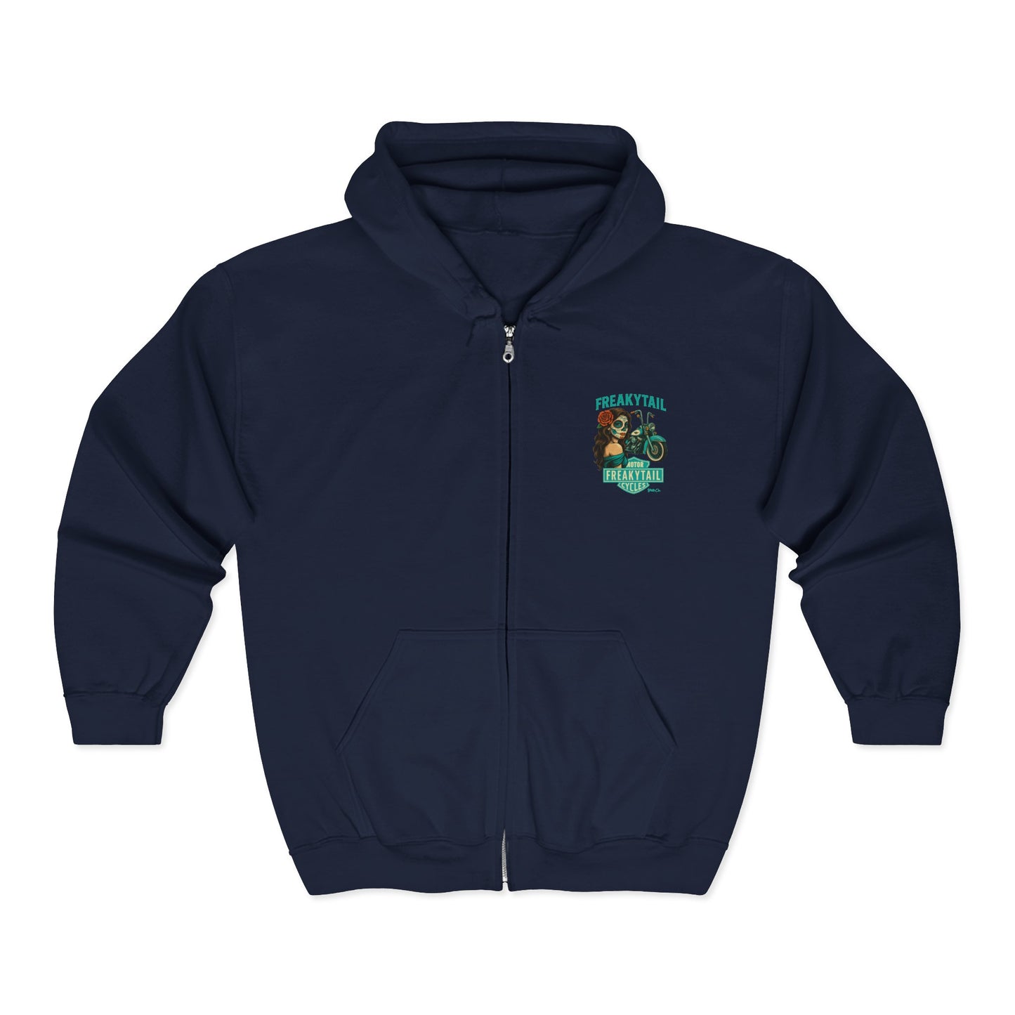YNA x FREAKYTAIL Dias De Los Muertos  Full Zip Up Hoodie