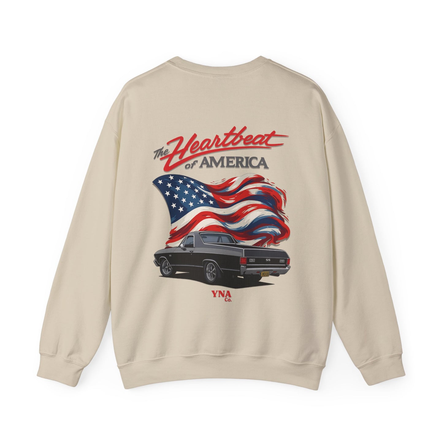 The Heartbeat of America II Crewneck Sweatshirt