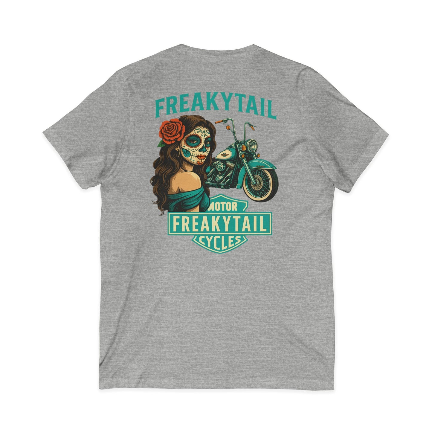 YNA x FREAKYTAIL Dias De Los Muertos Women's V-Neck Tee