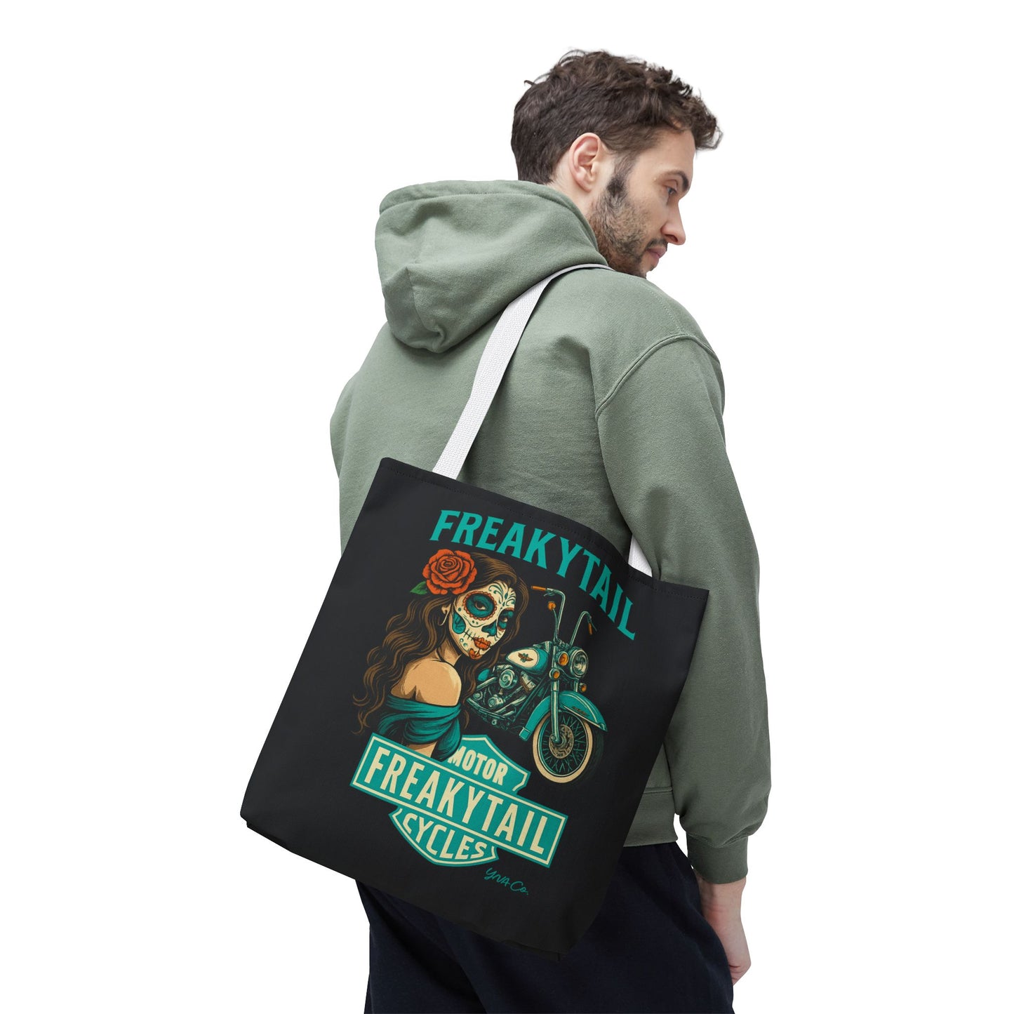 You're Not Alone Tote Bag – YNA x FREAKYTAIL Dias De Los Muertos Edition