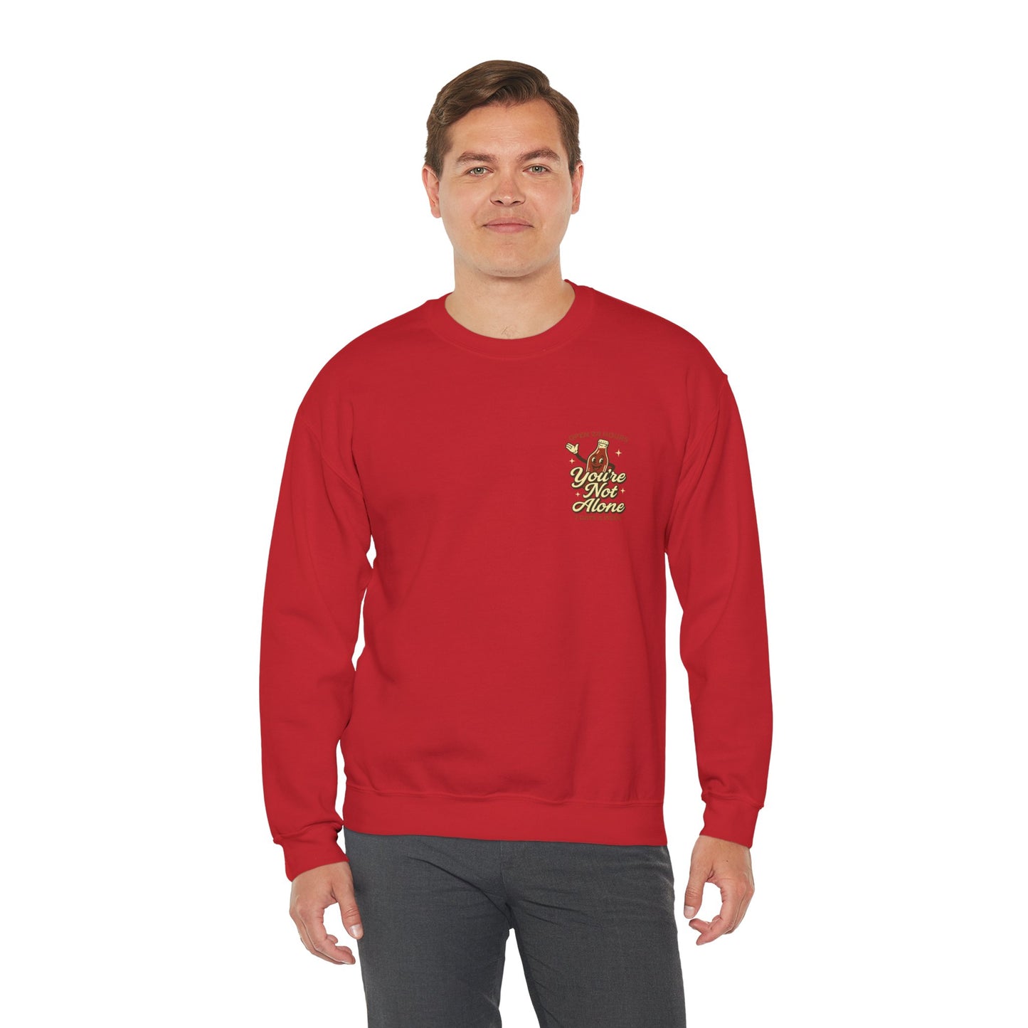Open 24 Hours Crewneck Sweatshirt - Soda Pop Edition