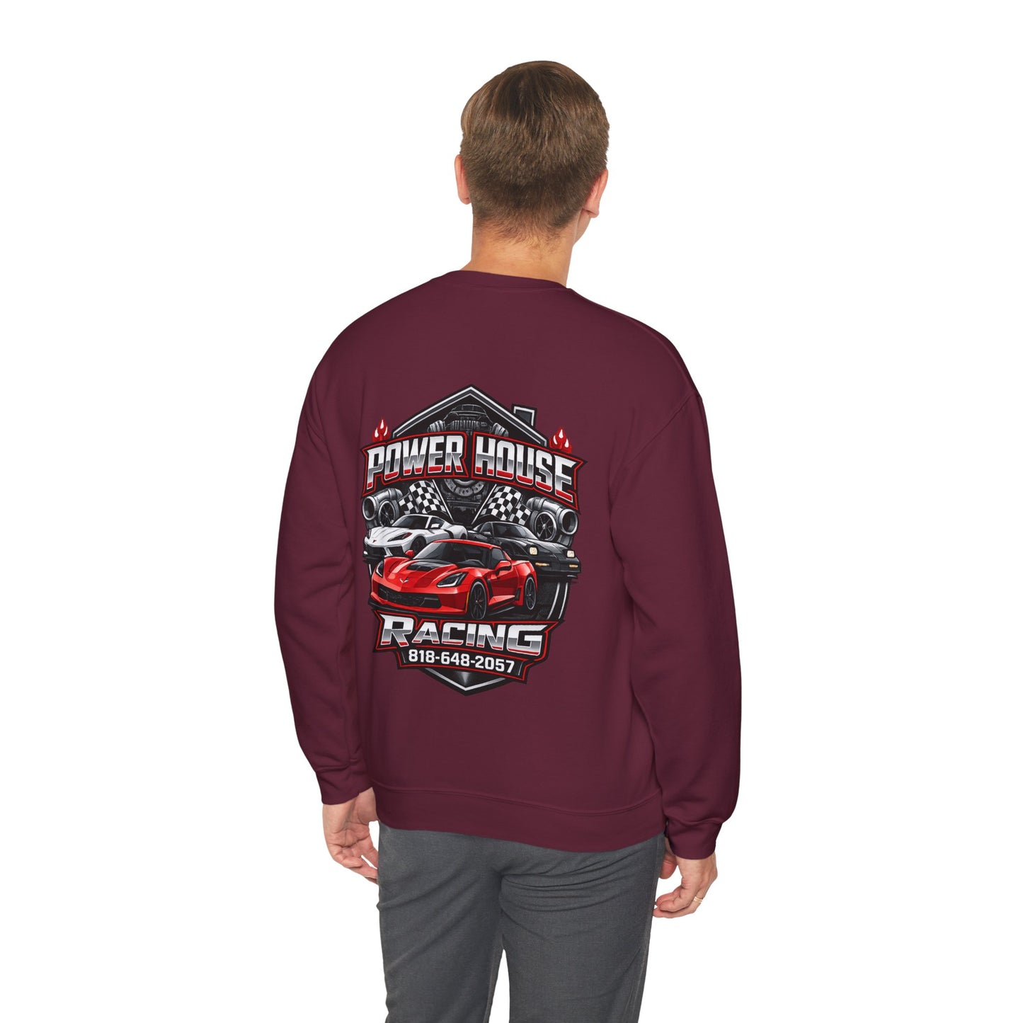 Power House Racing Crewneck Sweatshirt (Variant 2)