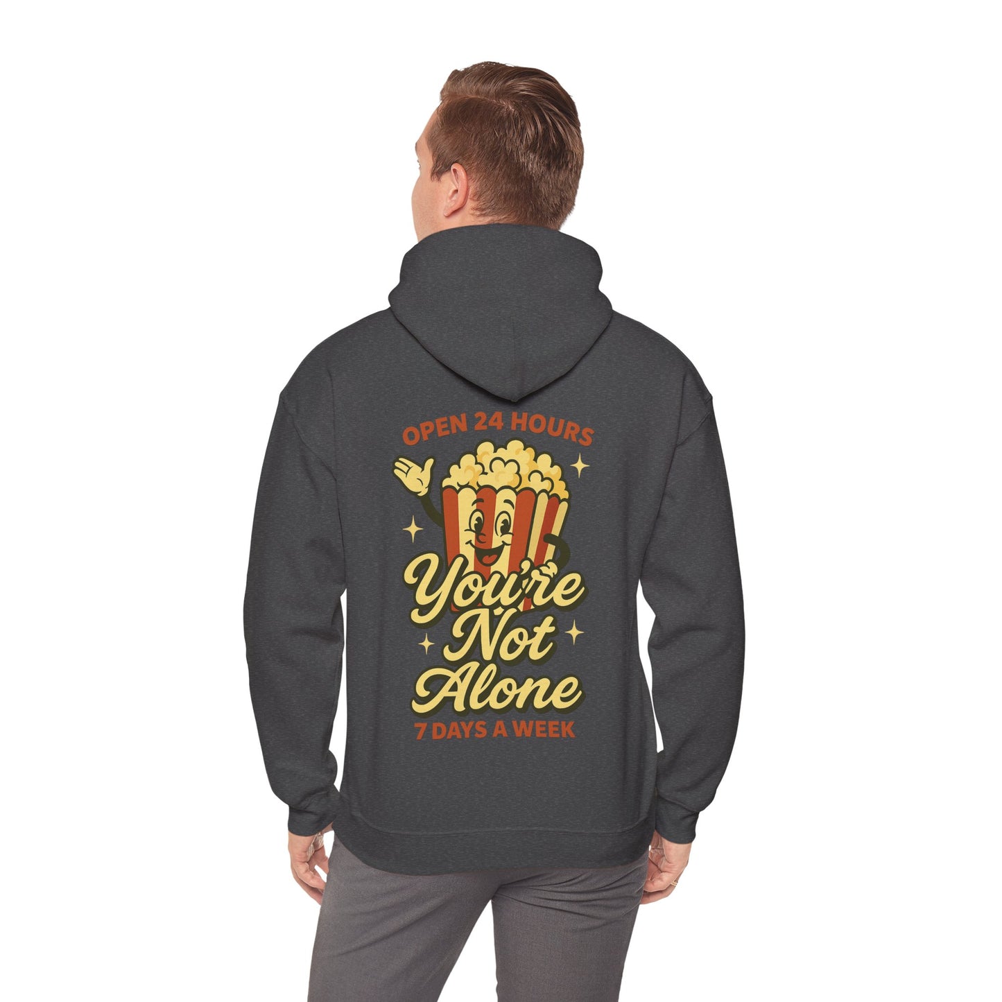 Open 24 Hours Hoodie Popcorn Edition