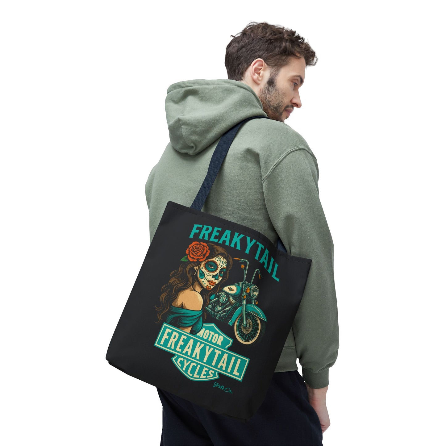You're Not Alone Tote Bag – YNA x FREAKYTAIL Dias De Los Muertos Edition