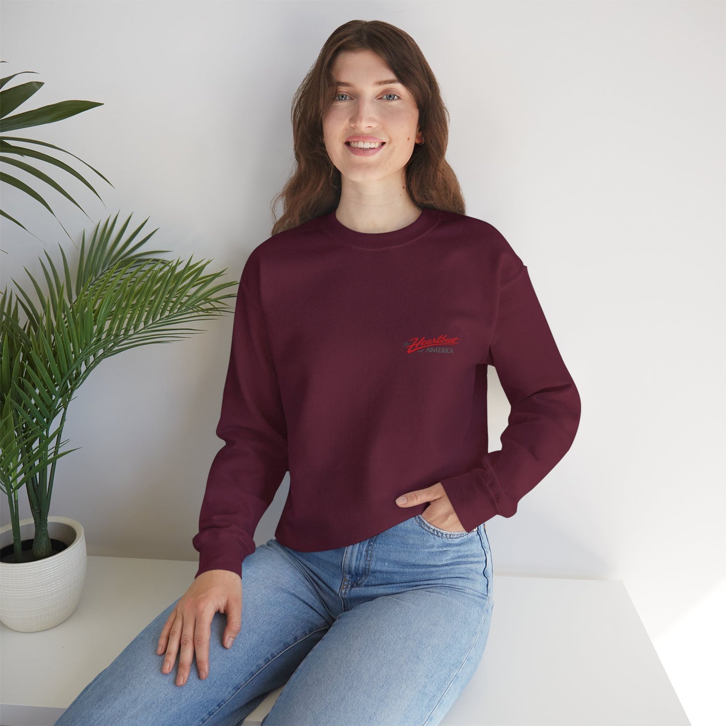 The Heartbeat of America IV Crewneck Sweatshirt