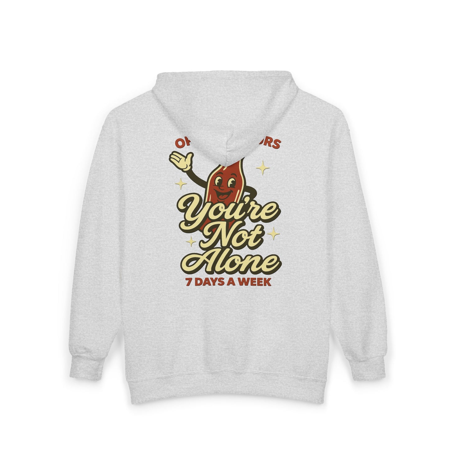 Open 24 Hours Full Zip Up Hoodie Soda Pop Edition