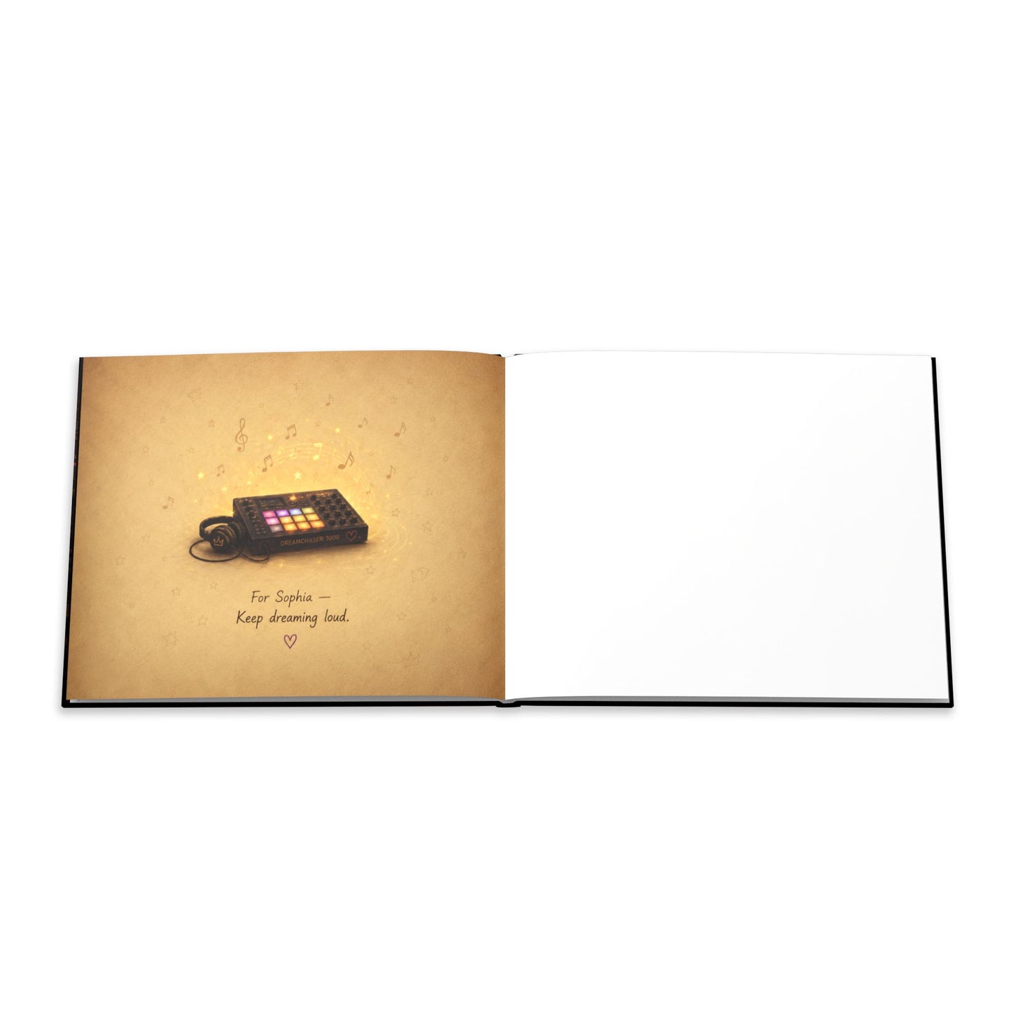"Sophia the Little Beat Maker" Hardcover Photo Kids Book