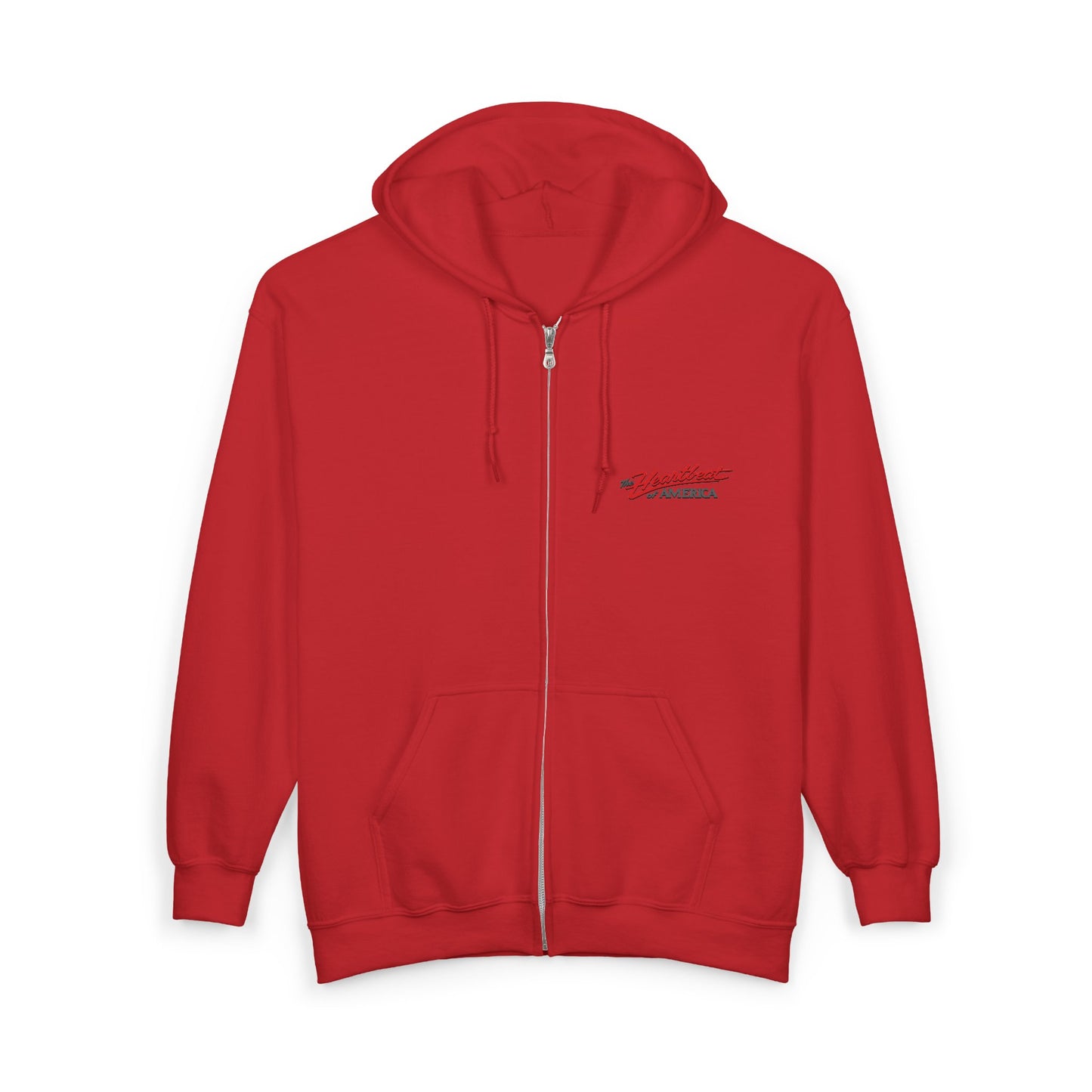 The Heartbeat of America III Full Zip Up Hoodie