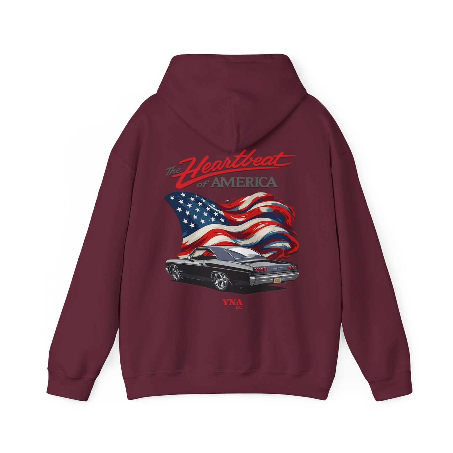 The Heartbeat of America Hoodie