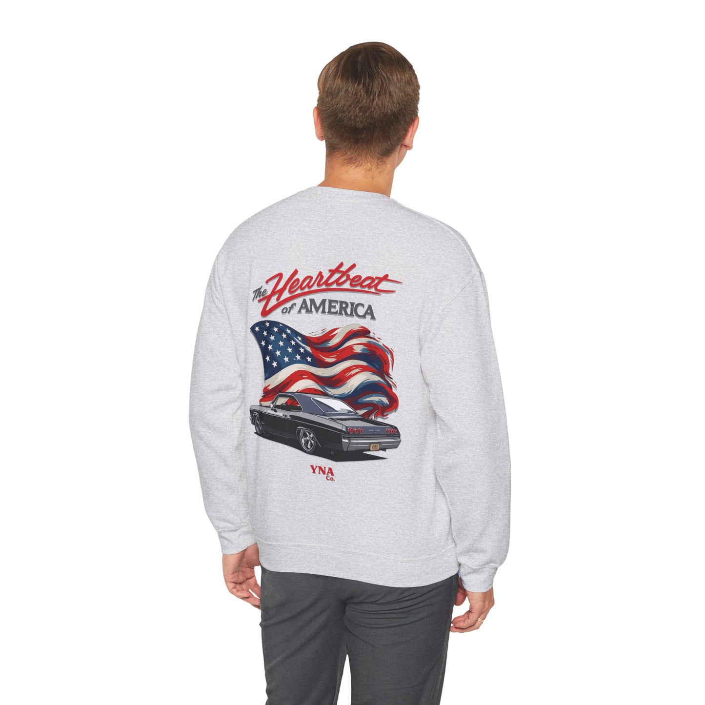 The Heartbeat of America Crewneck Sweatshirt