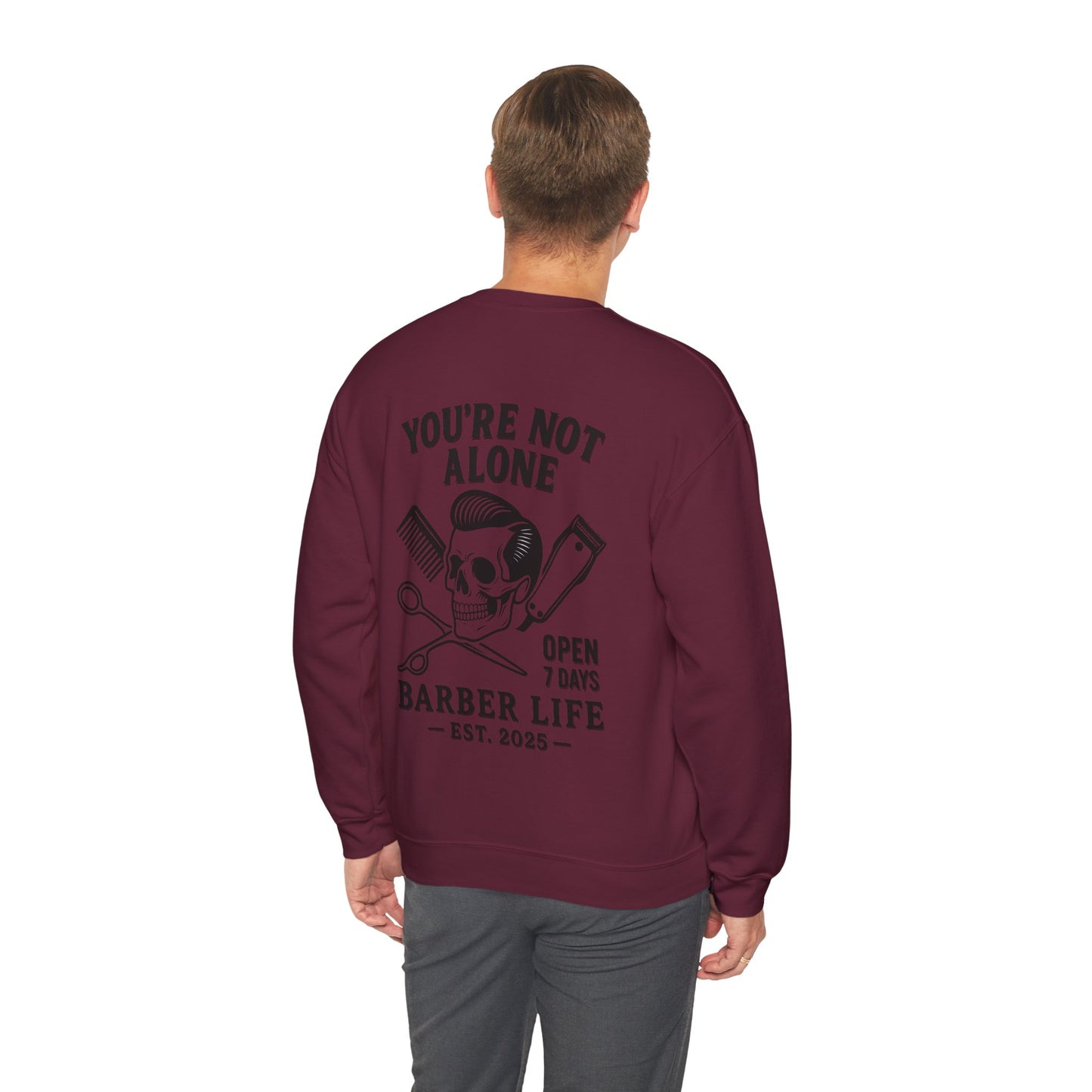 Barber Life Crewneck Sweatshirt