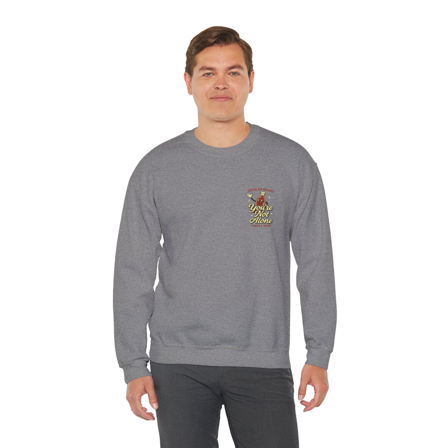 Open 24 Hours Crewneck Sweatshirt - Soda Pop Edition