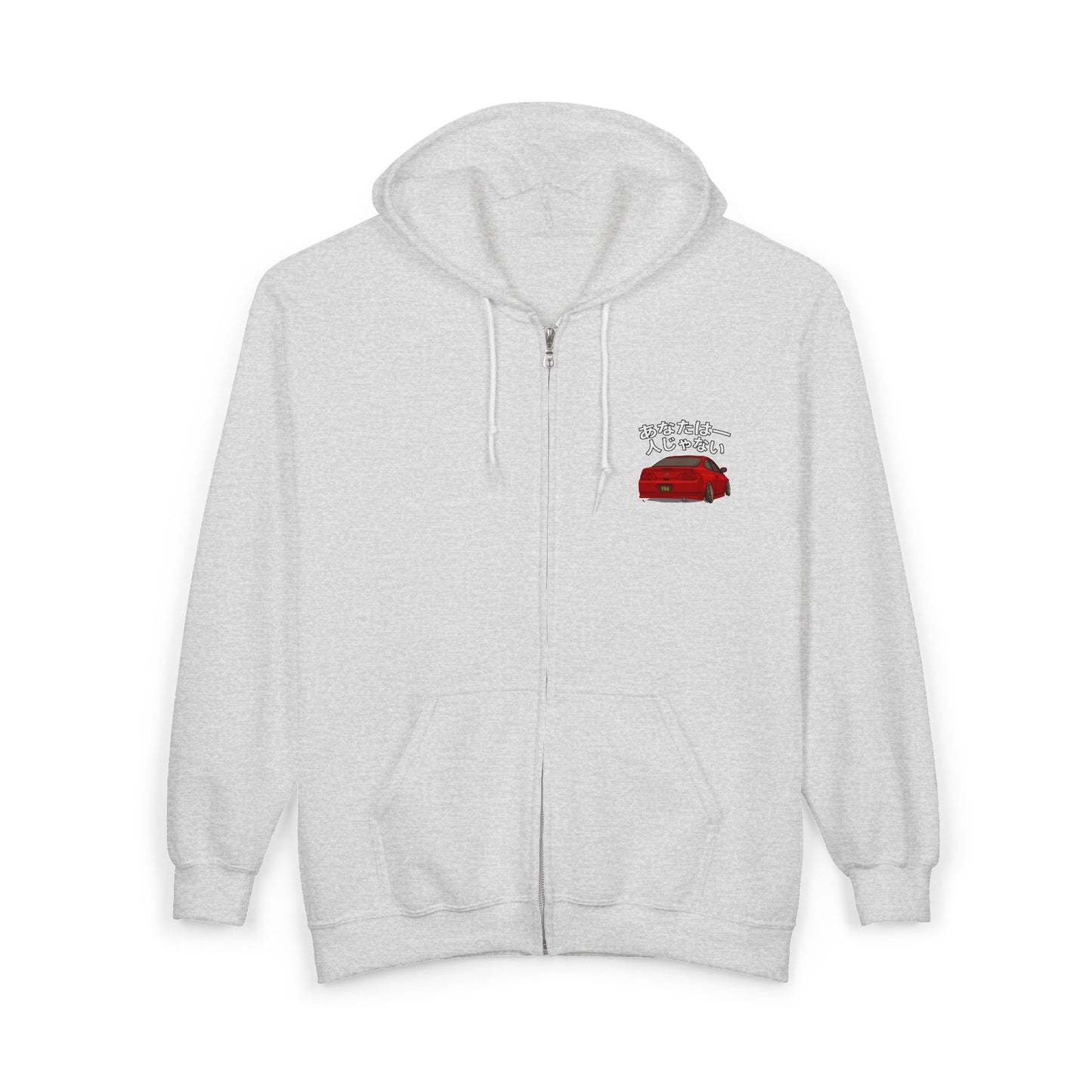 JDM Full Zip Up Hoodie