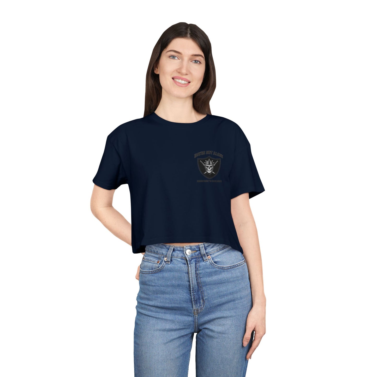 Commitment To Excellence Women's Crop Tee