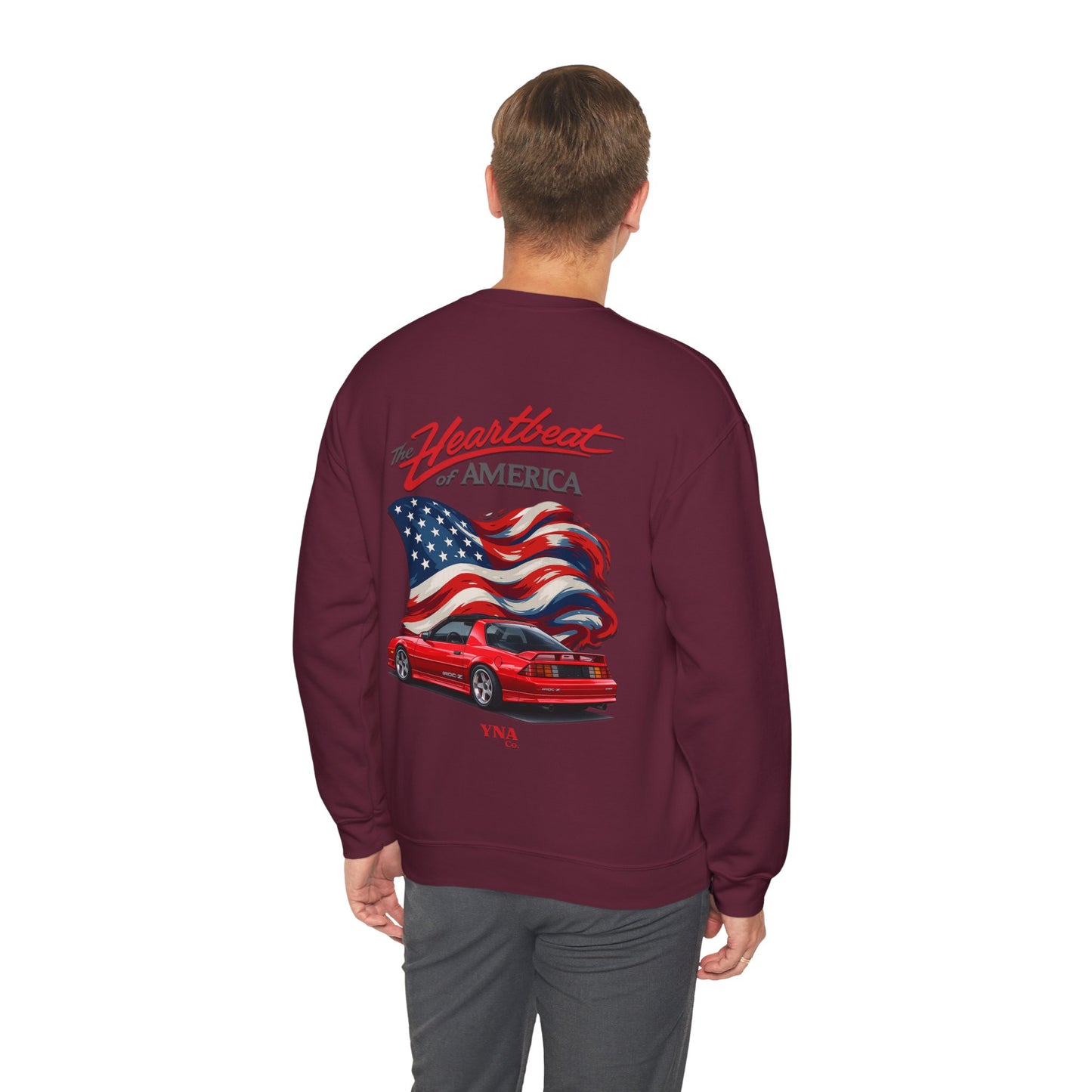 The Heartbeat of America IV Crewneck Sweatshirt