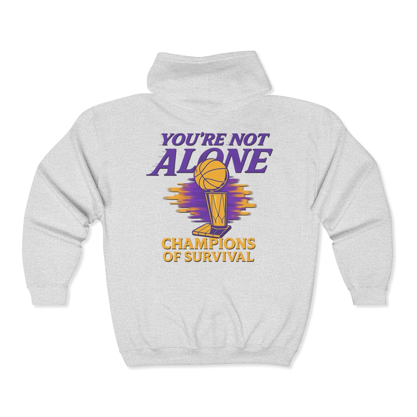 Champions Full Zip Up Hooded Sweatshirt