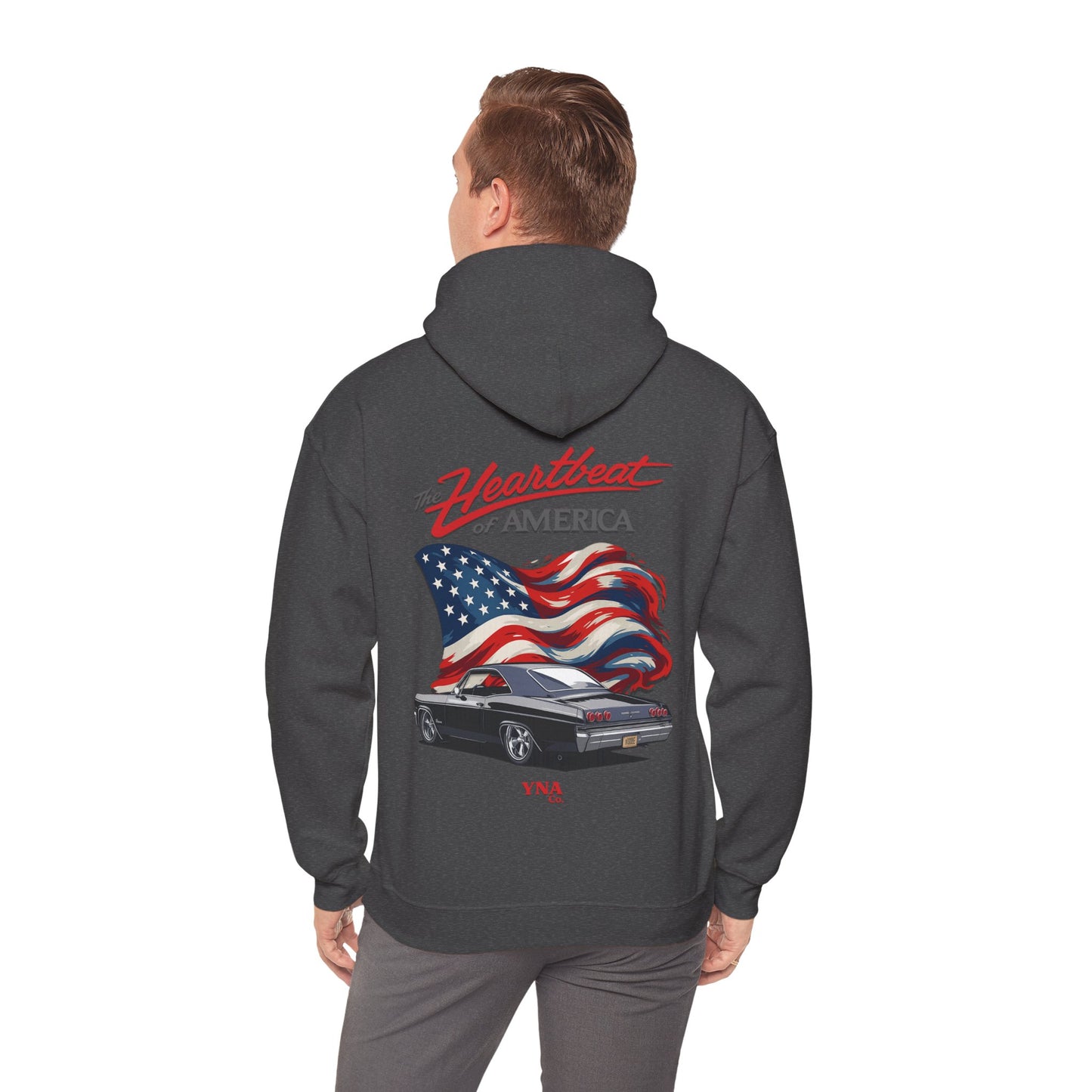 The Heartbeat of America Hoodie