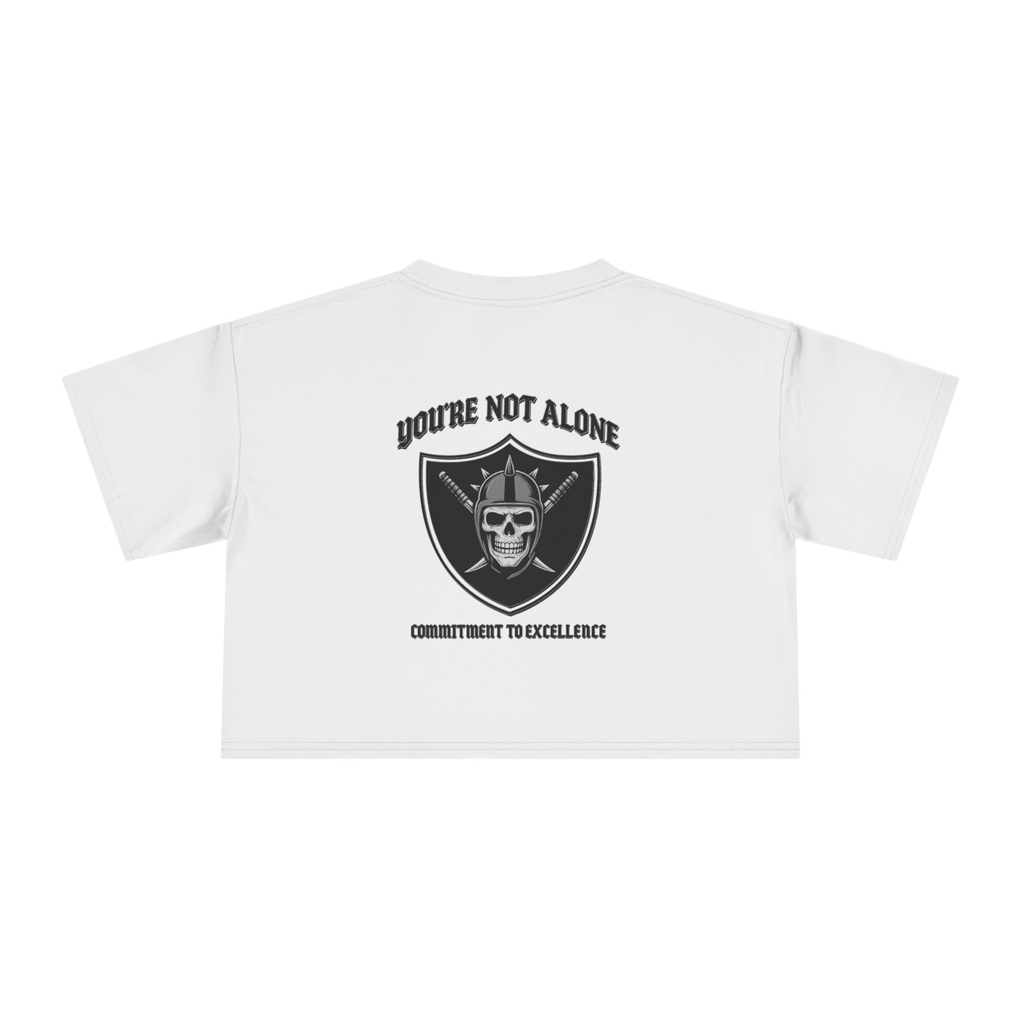 Commitment To Excellence Women's Crop Tee
