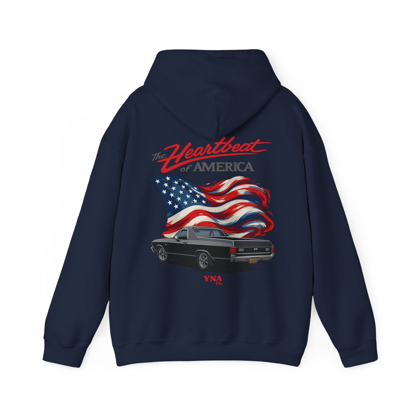 The Heartbeat of America II Hoodie