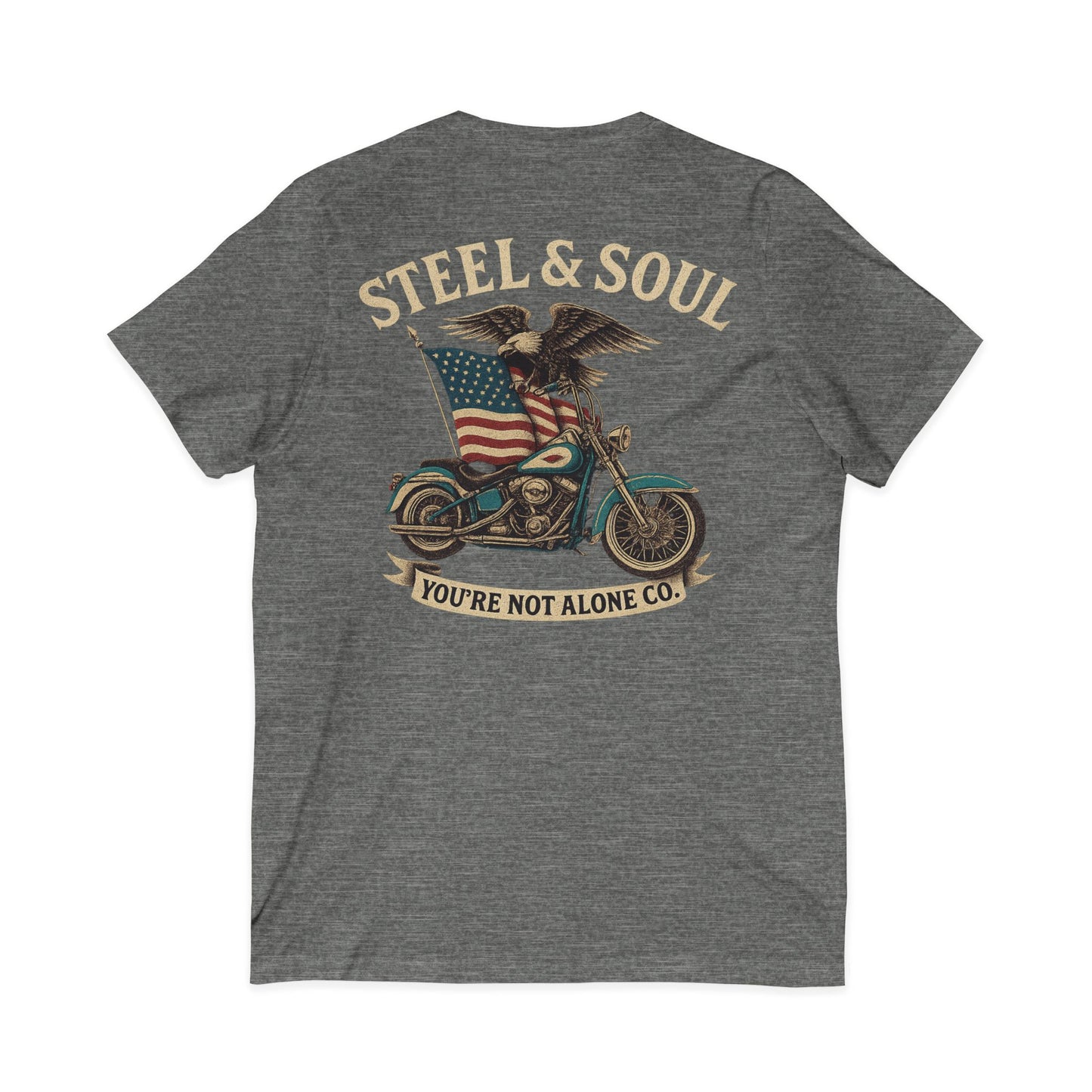 Steel & Soul Women's V-Neck Tee