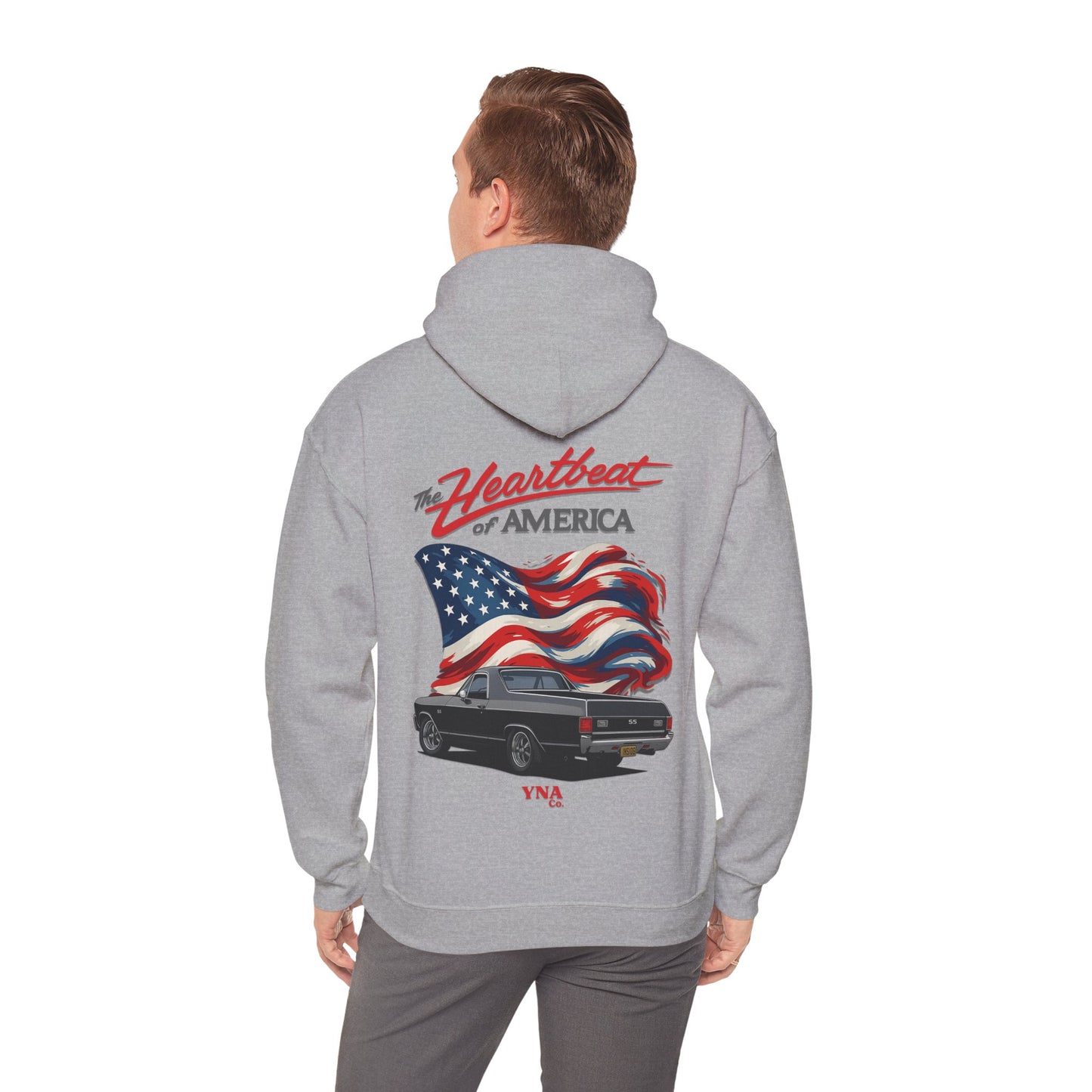 The Heartbeat of America II Hoodie