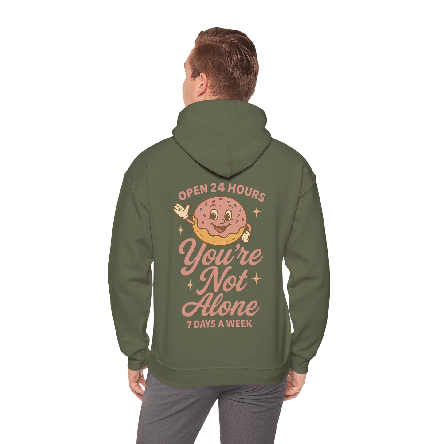 Open 24 Hours Hoodie Donut Edition