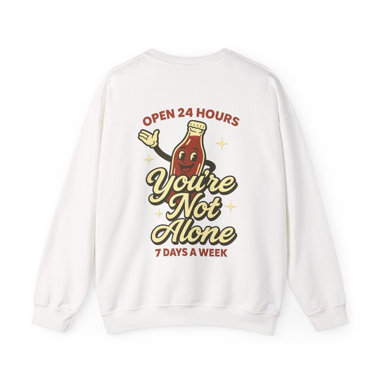 Open 24 Hours Crewneck Sweatshirt - Soda Pop Edition