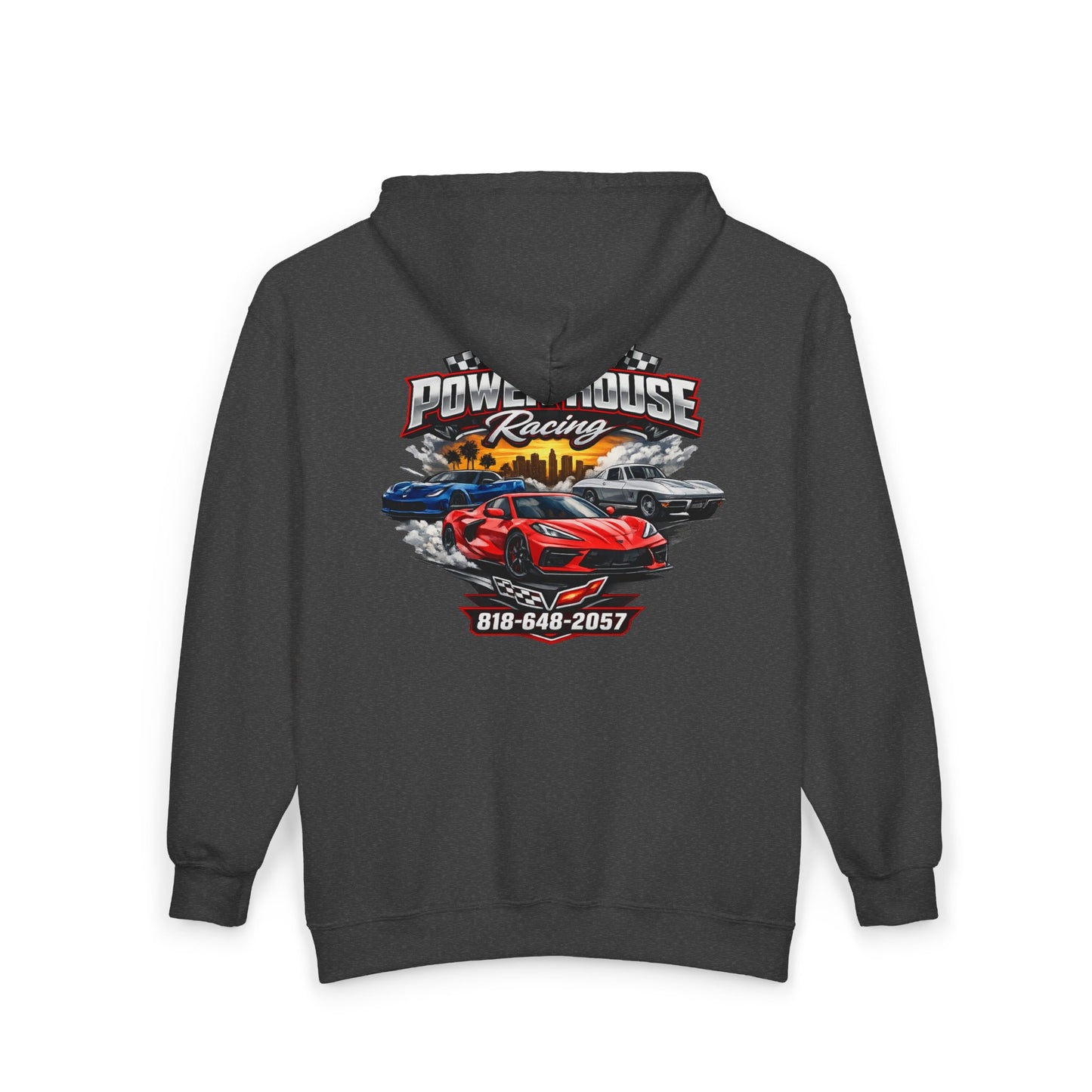 Power House Racing Full Zip Up Hoodie (Variant 3)