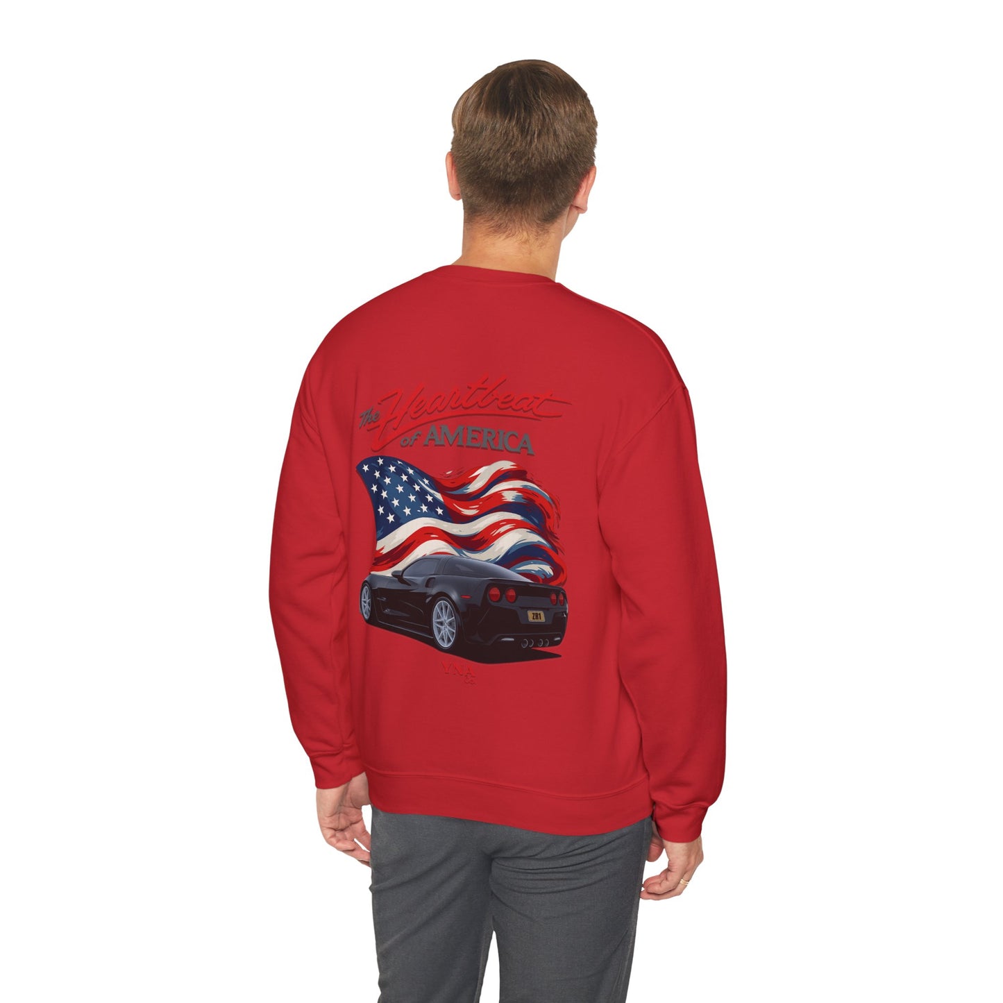 The Heartbeat of America III Crewneck Sweatshirt
